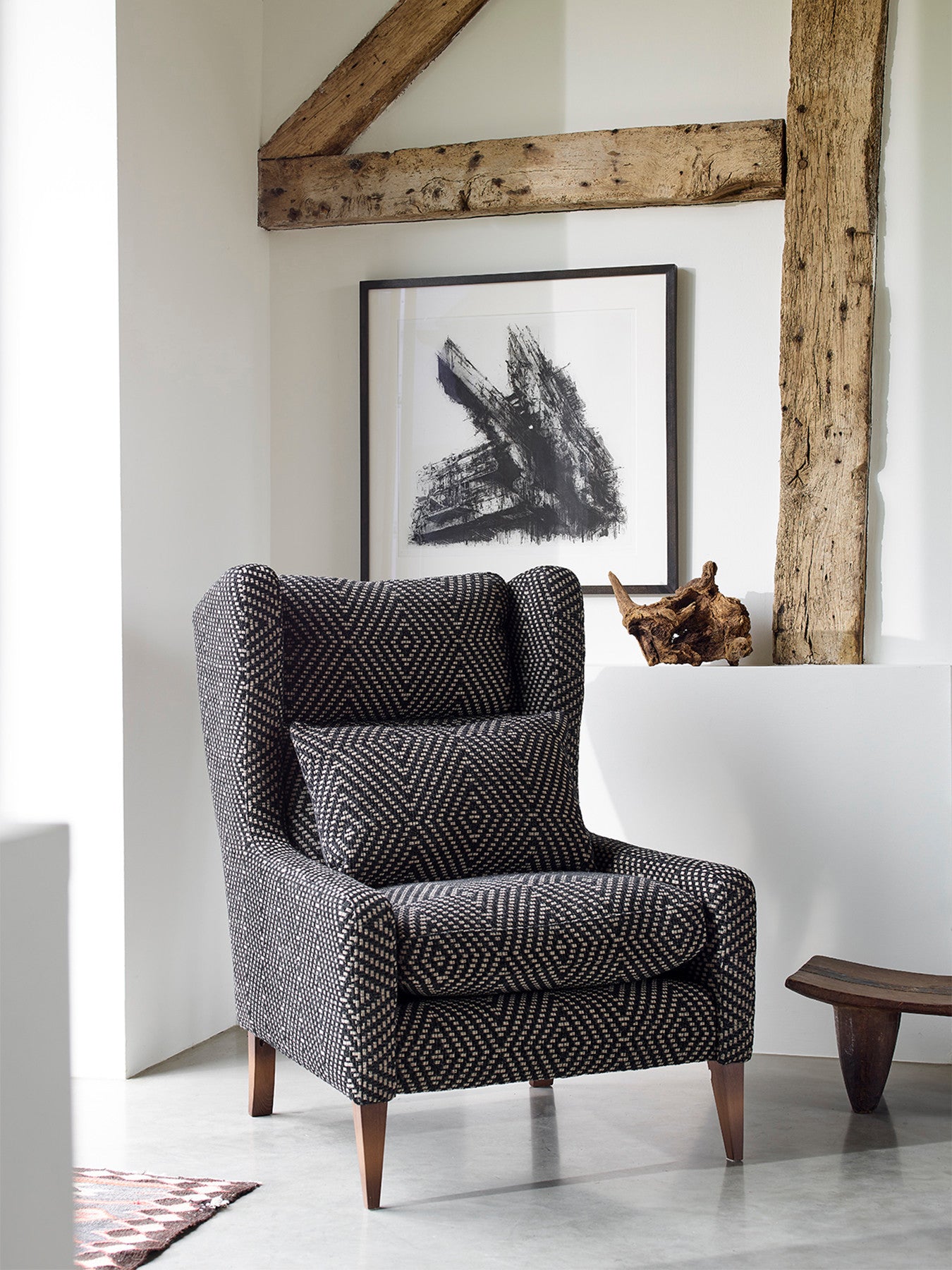 Portrait Chair in Caspian Ebony