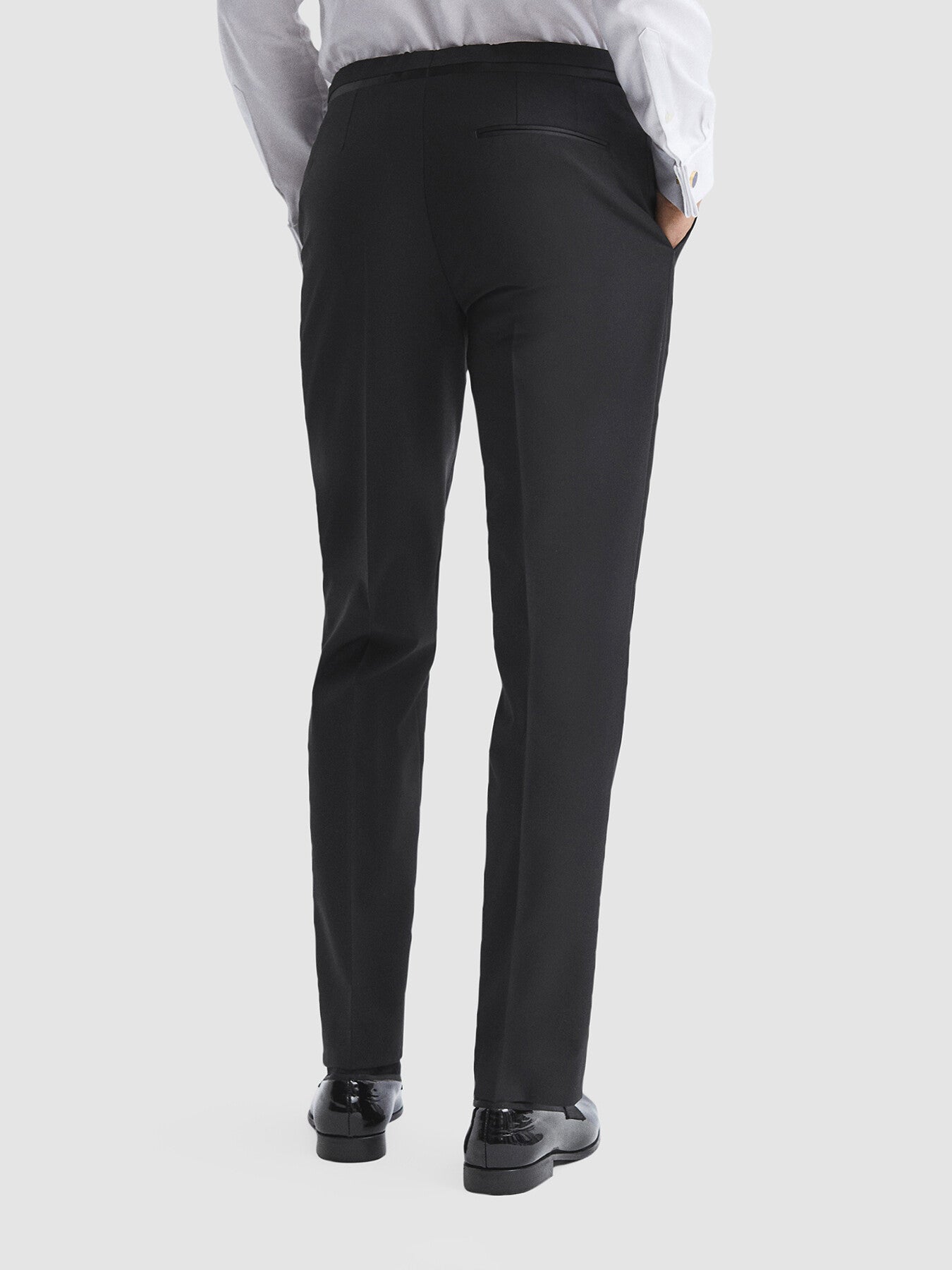 Poker Modern Fit Tuxedo Trousers