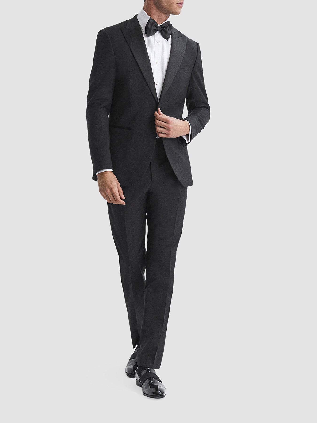 Poker Modern Fit Tuxedo Trousers
