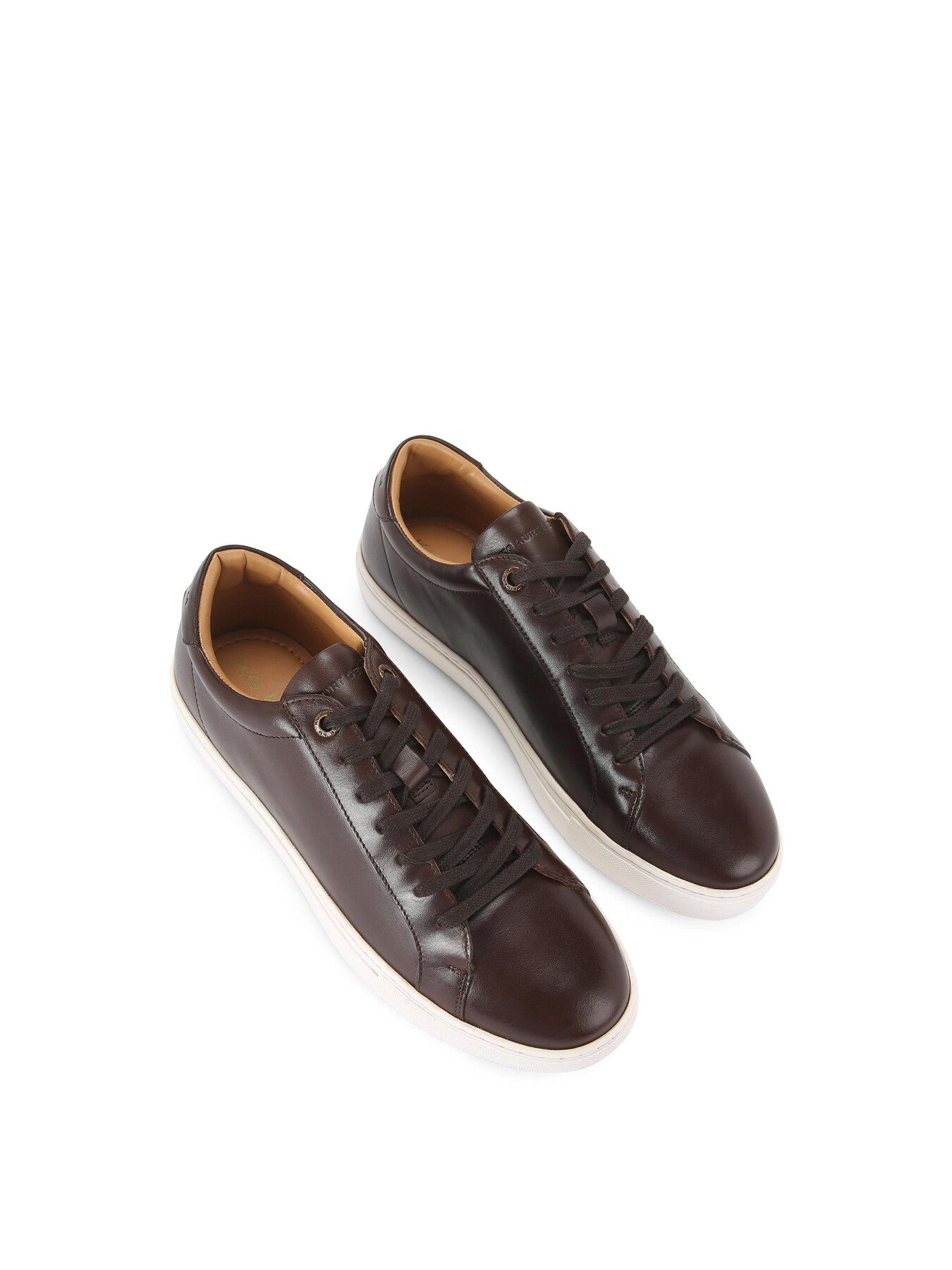 Fire Leather Low-Top Trainers Brown by KG Kurt Geiger
