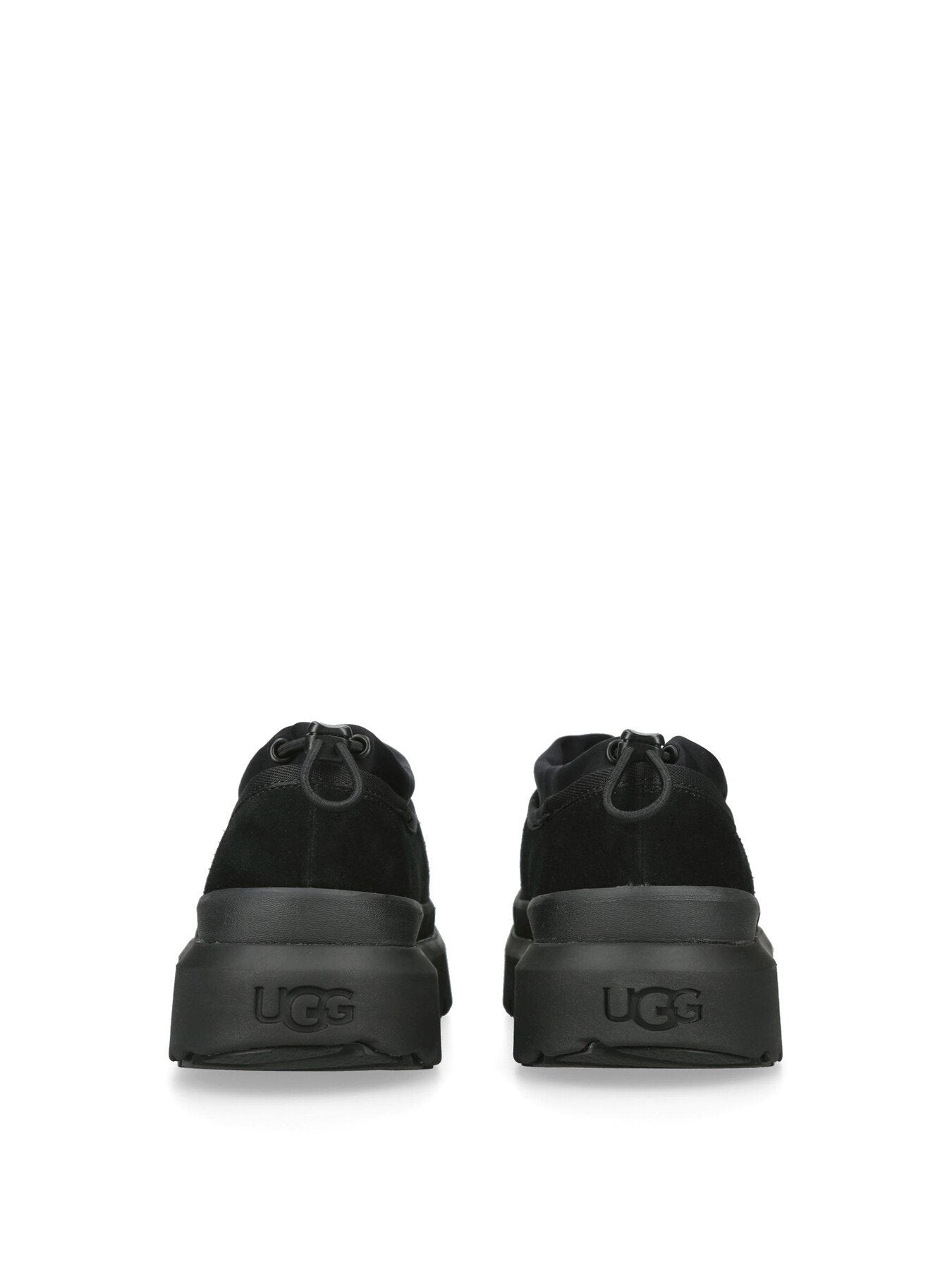 Mens Tasman Weather Suede Mules Black