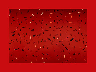 Red festive graphic celebrating Fenwick’s Christmas Warm Up Sale