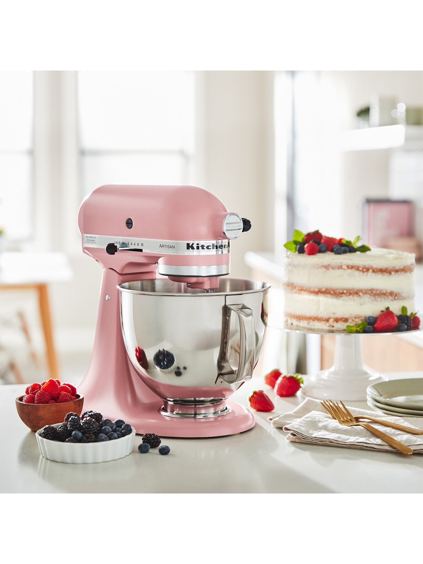 Artisan Tilt-Head Stand Mixer 4.8L with Extra Accessories