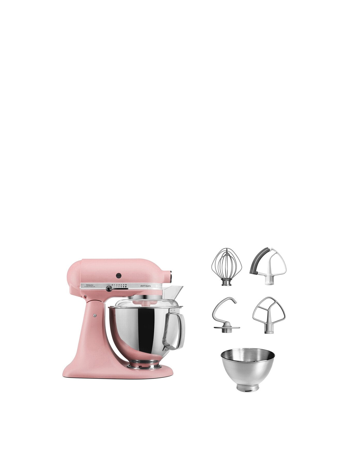 Artisan Tilt-Head Stand Mixer 4.8L with Extra Accessories