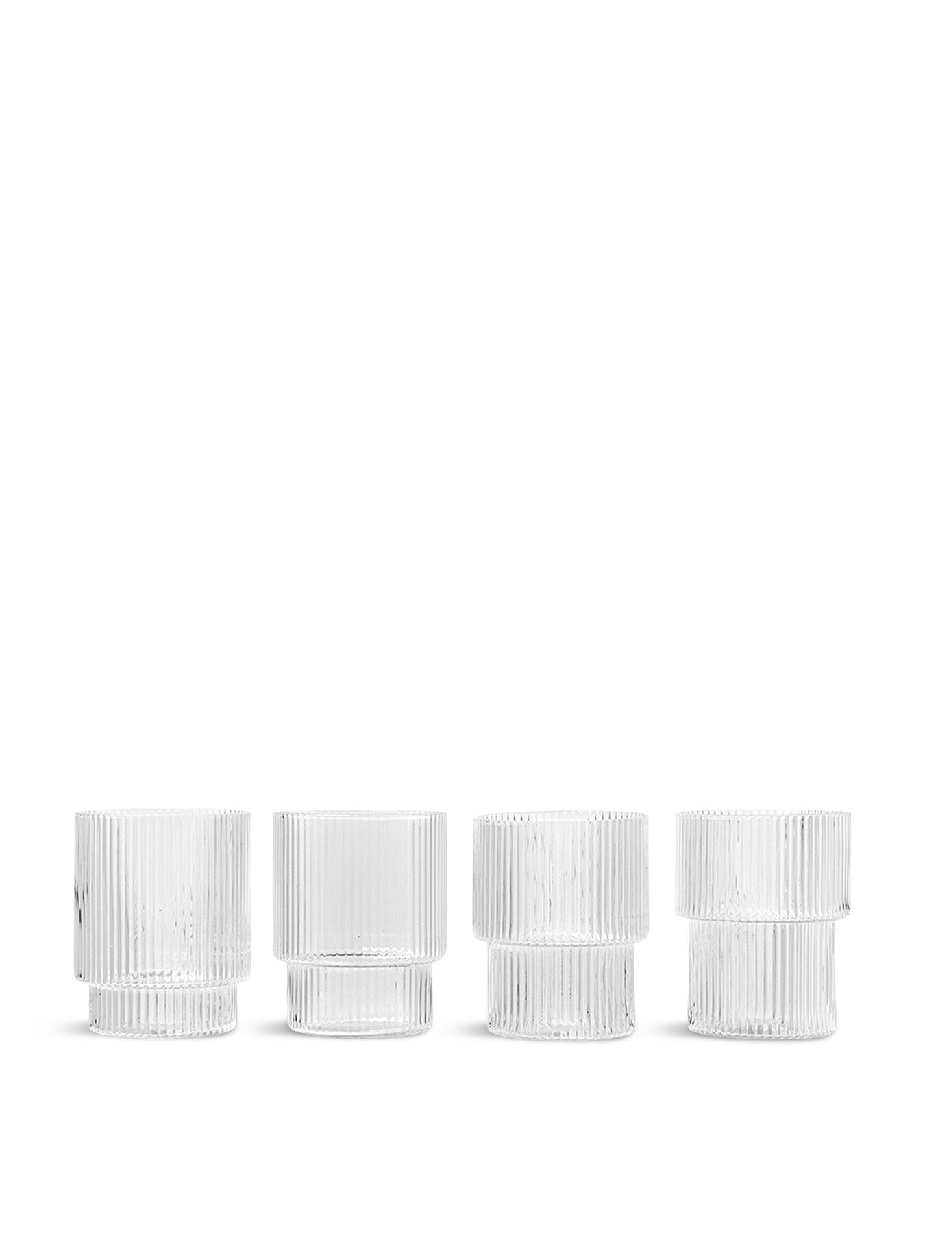 Ripple Glasses - Set of 4
