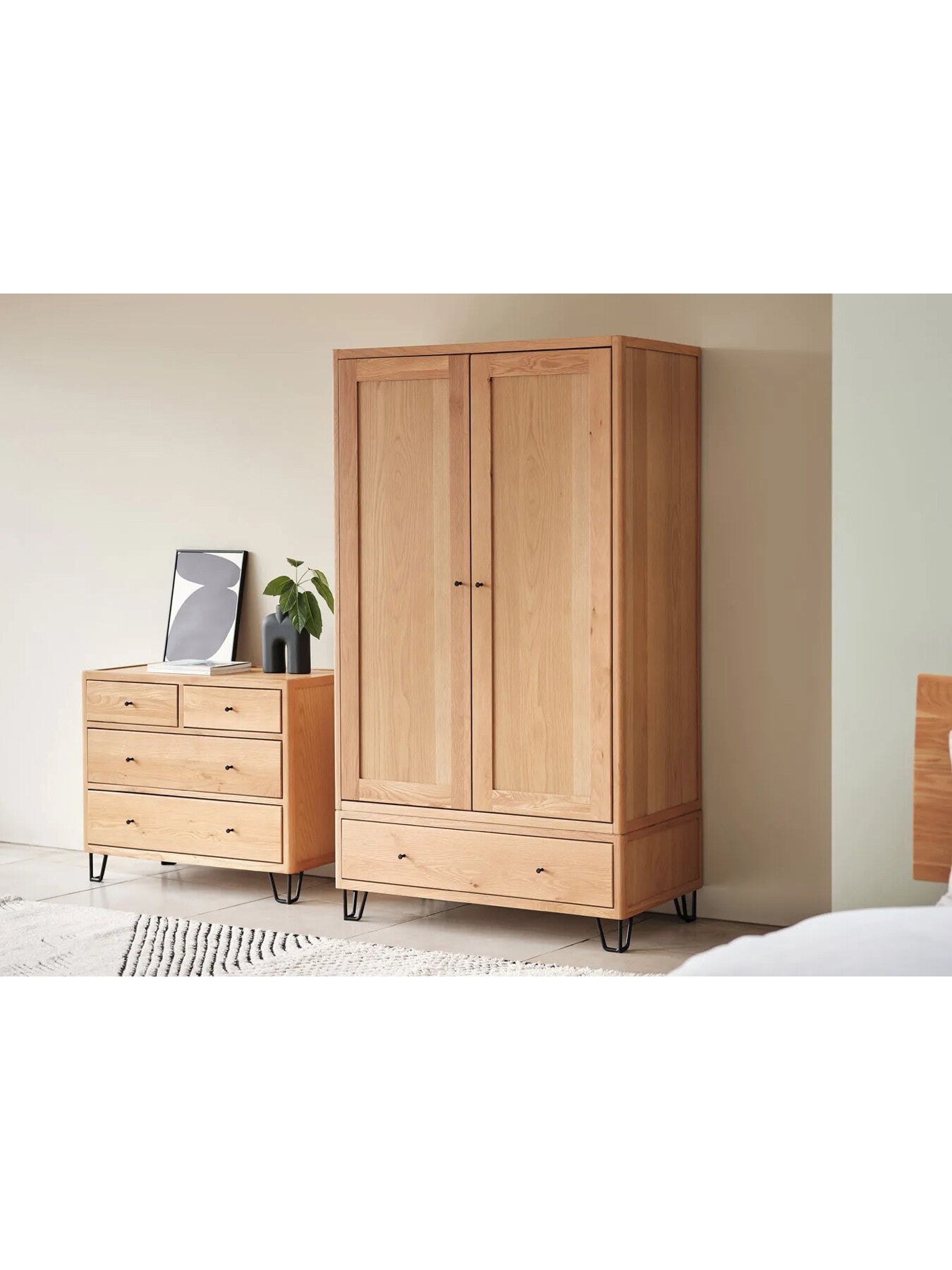 Brunel Low Chest Oak