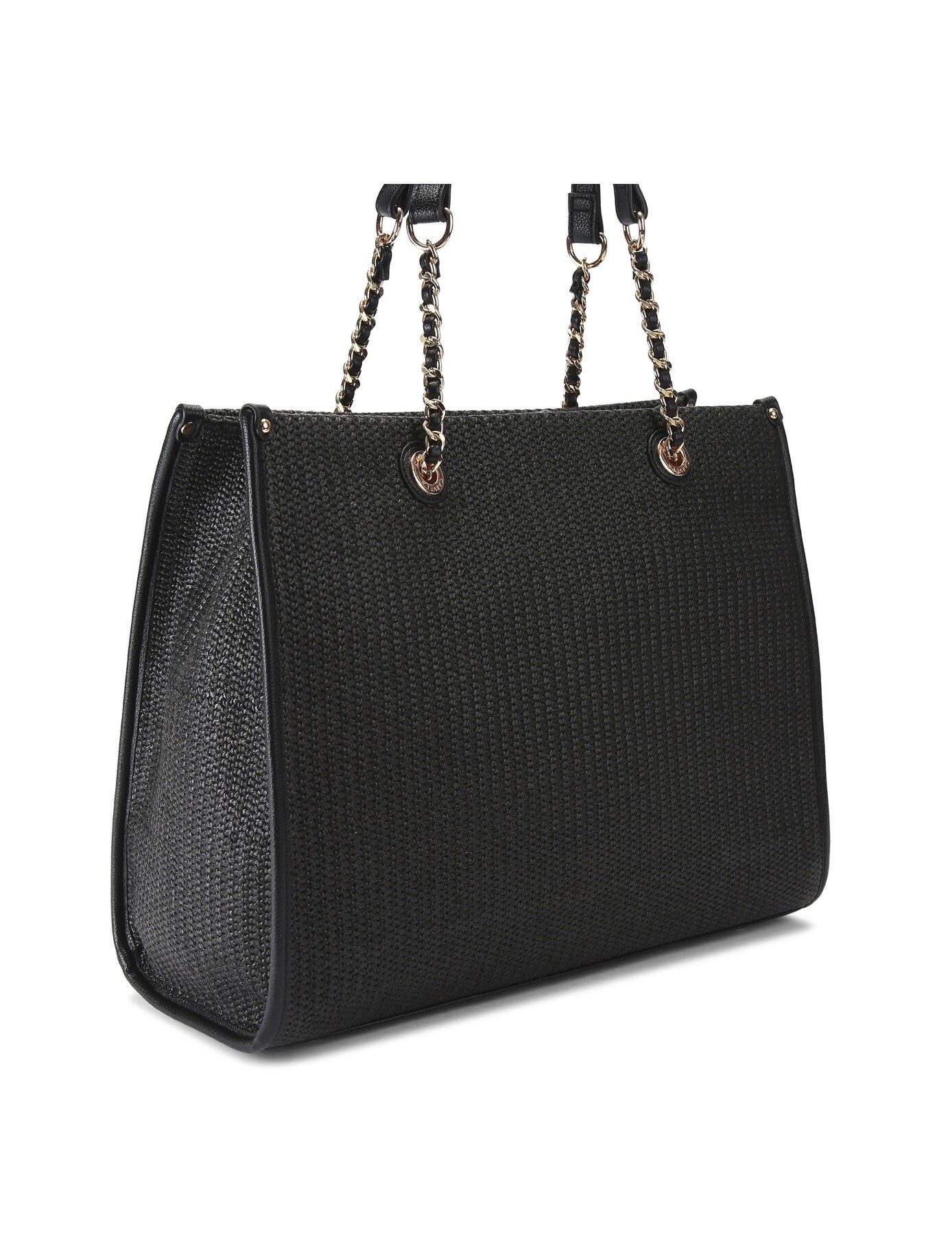 Raffia Chain Tote Bag