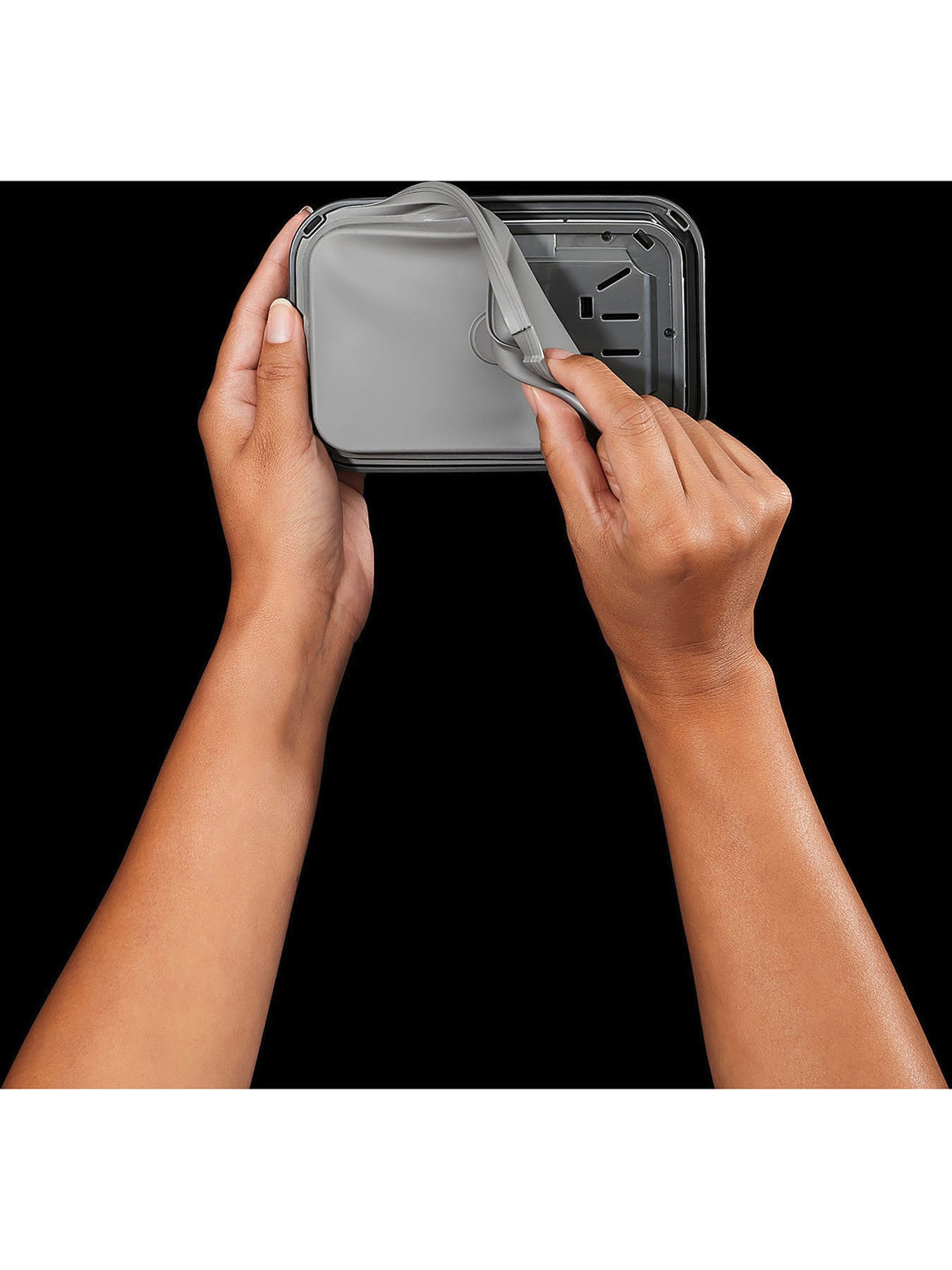 Steel POP Container Big Square Short 2.6L