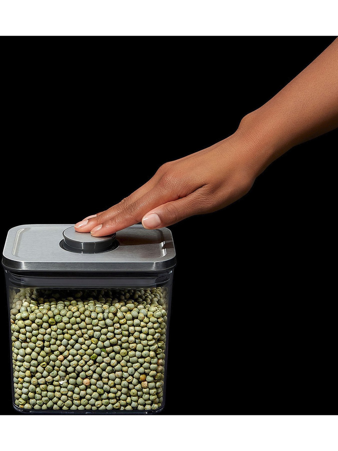 Steel POP Container Big Square Short 2.6L