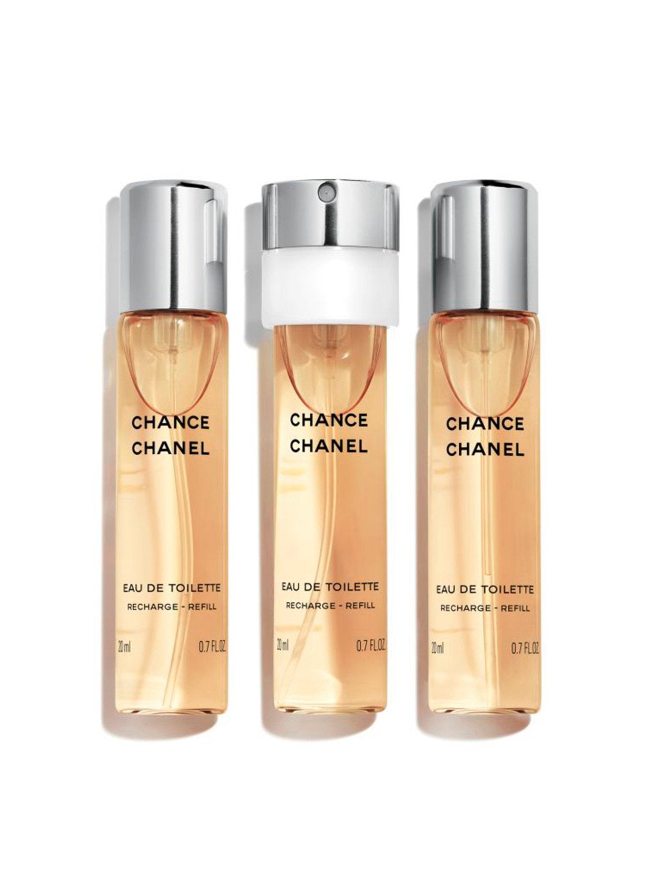 CHANCE Eau de Toilette Twist Spray Refills 3X20ml