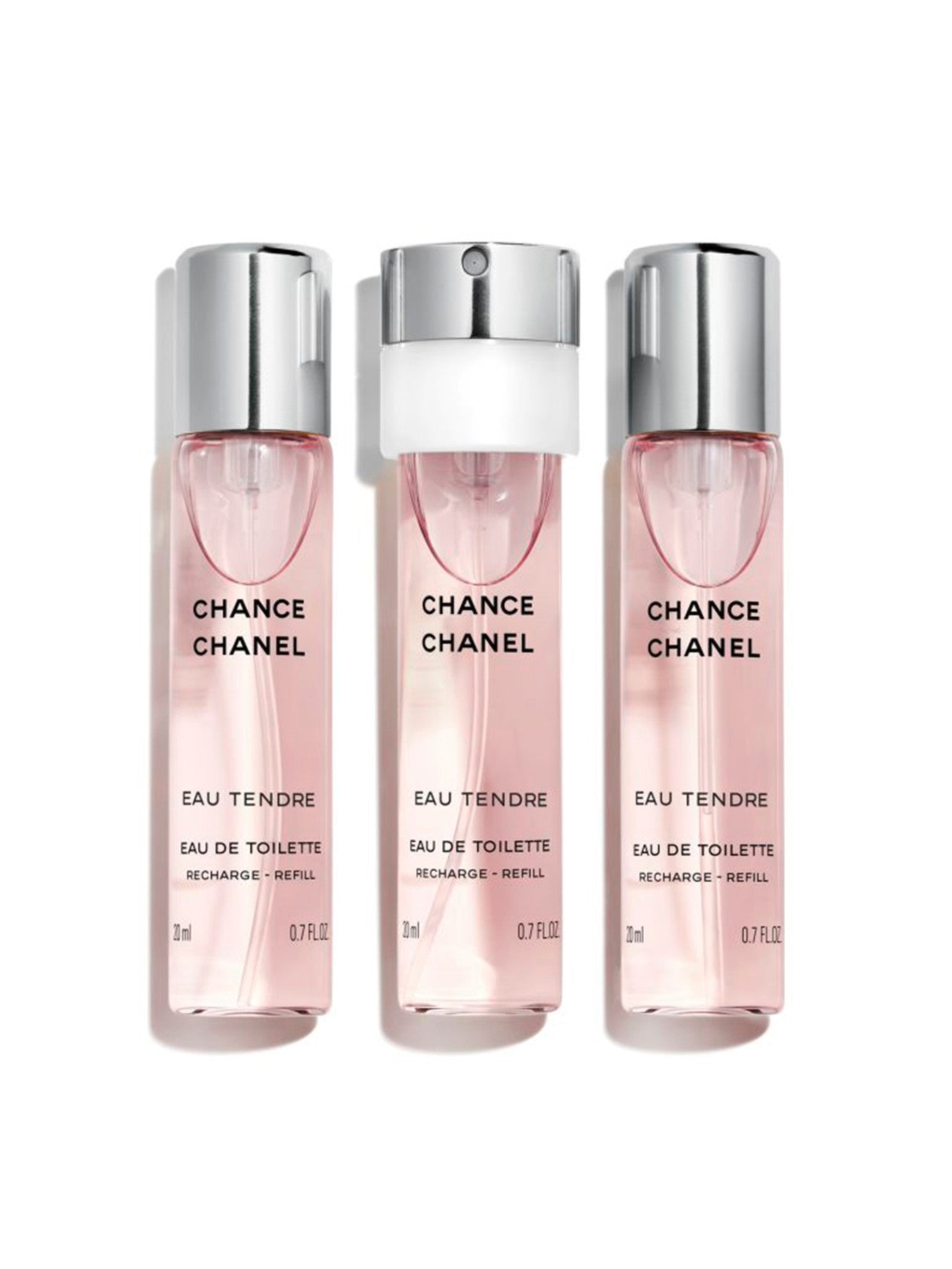 CHANCE EAU TENDRE Eau de Toilette Refills 3x20ml