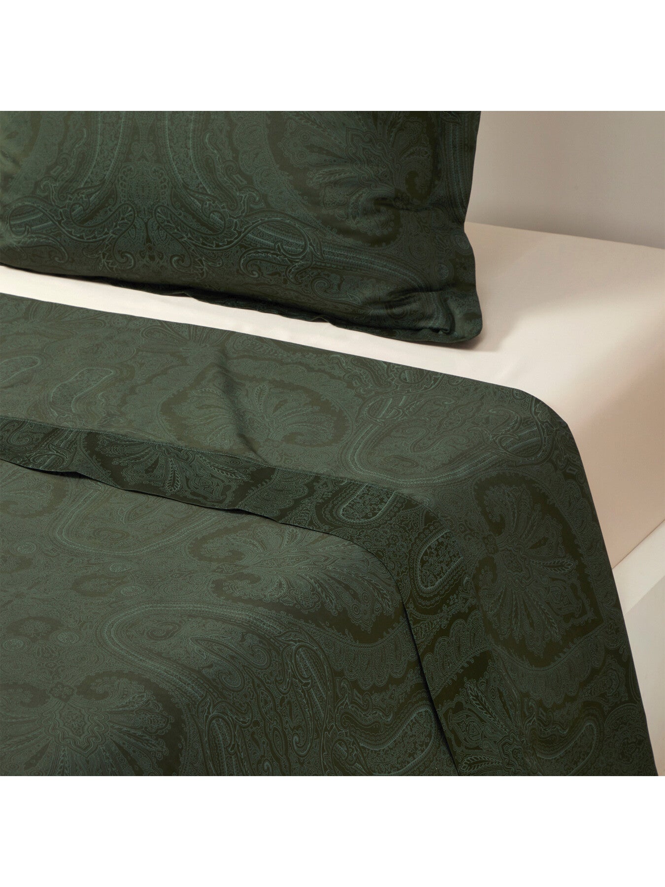 Doncaster Flat Sheet Dark Green