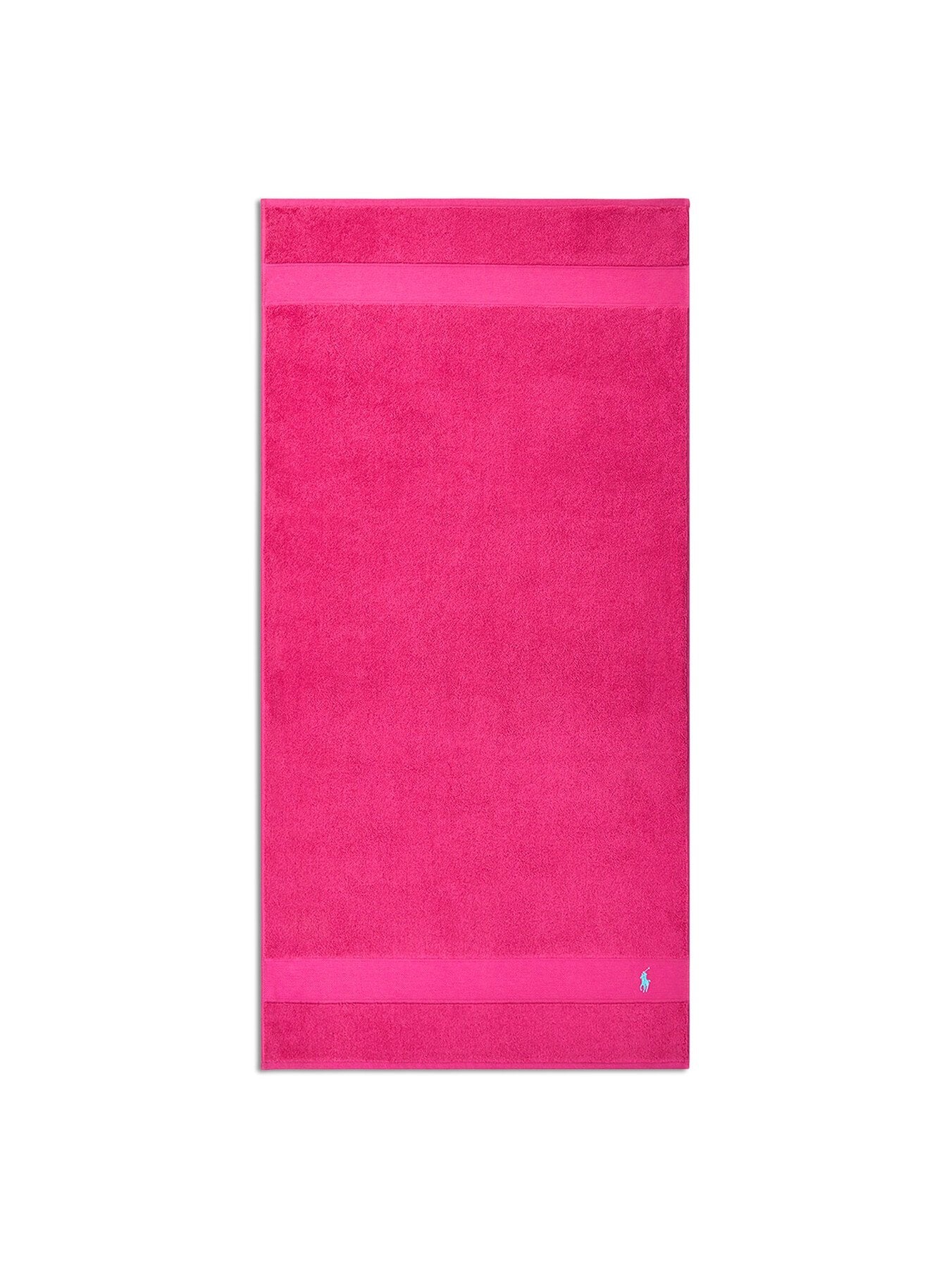 Polo Player Bath Towel Pink