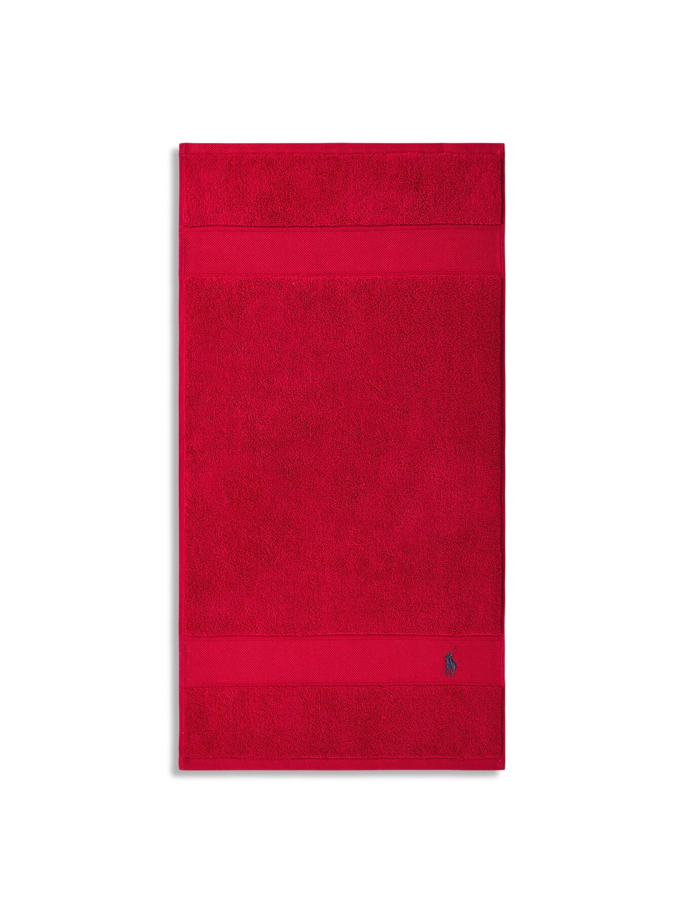 Polo Player Guest Towel Red
