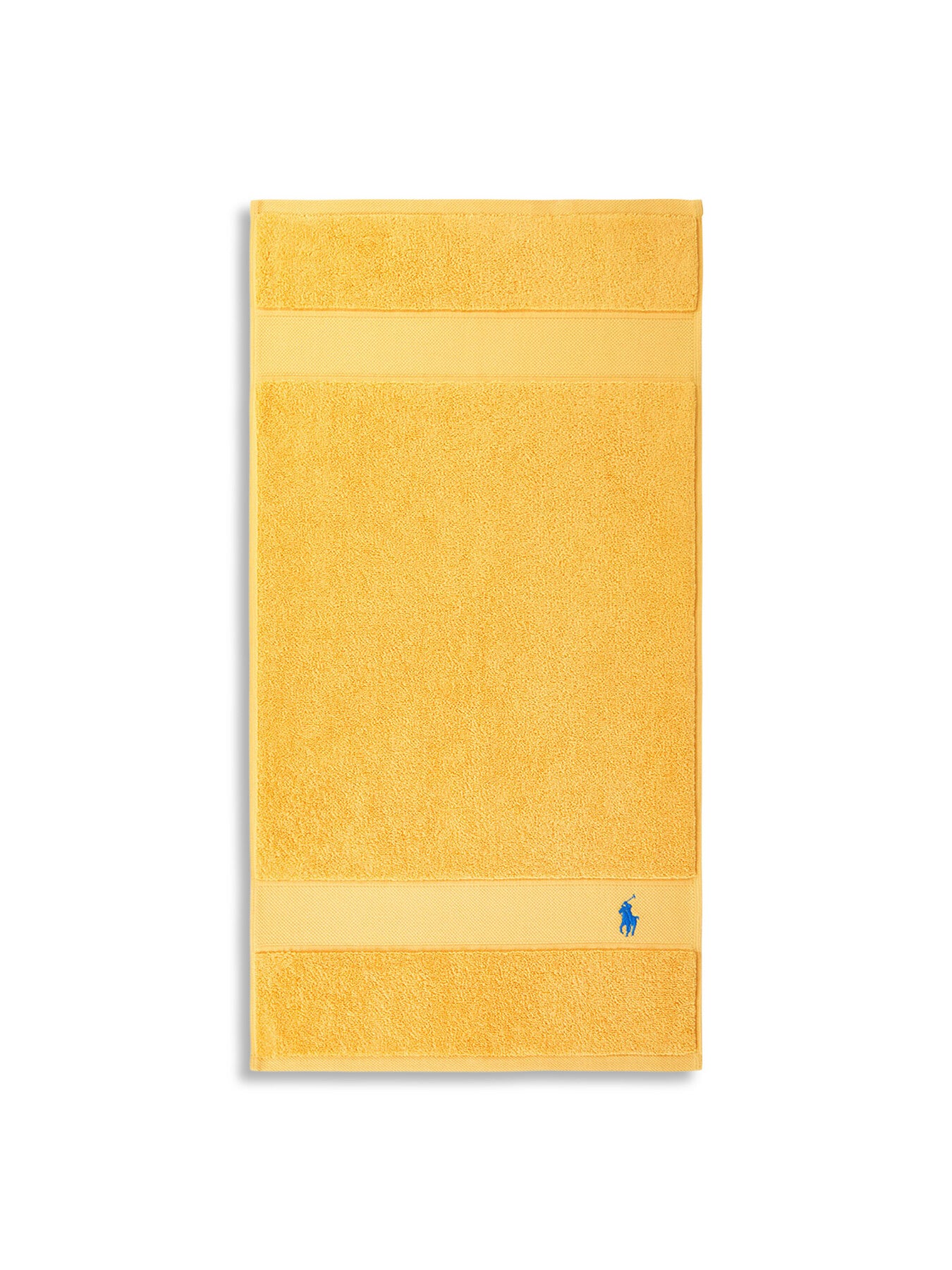 Polo Player Guest Towel Yellow