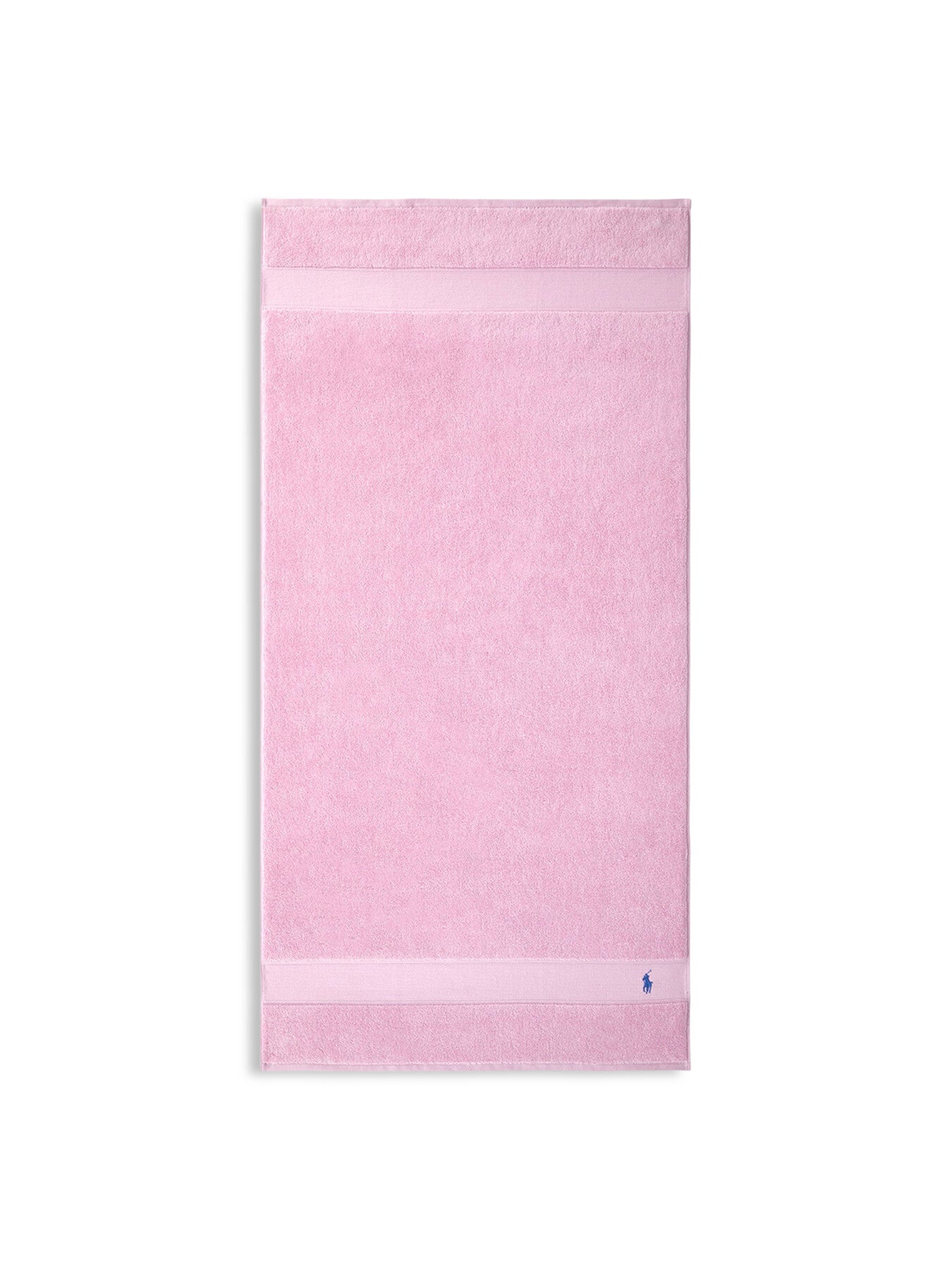 Polo Player Bath Towel Pink