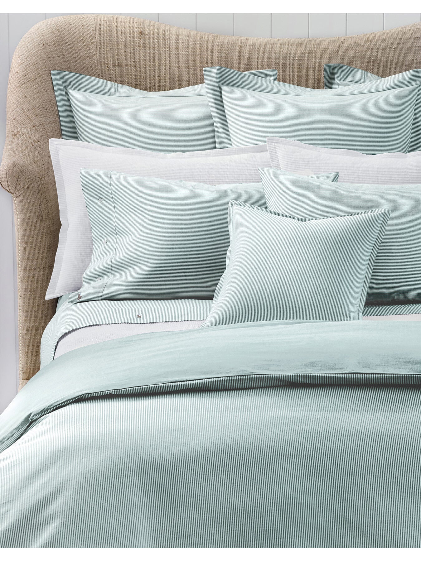Oxford Square Pillowcase Evergreen