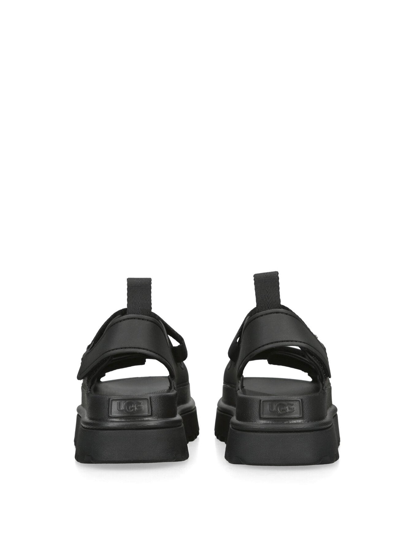 Womens Golden Glow Sandals Black