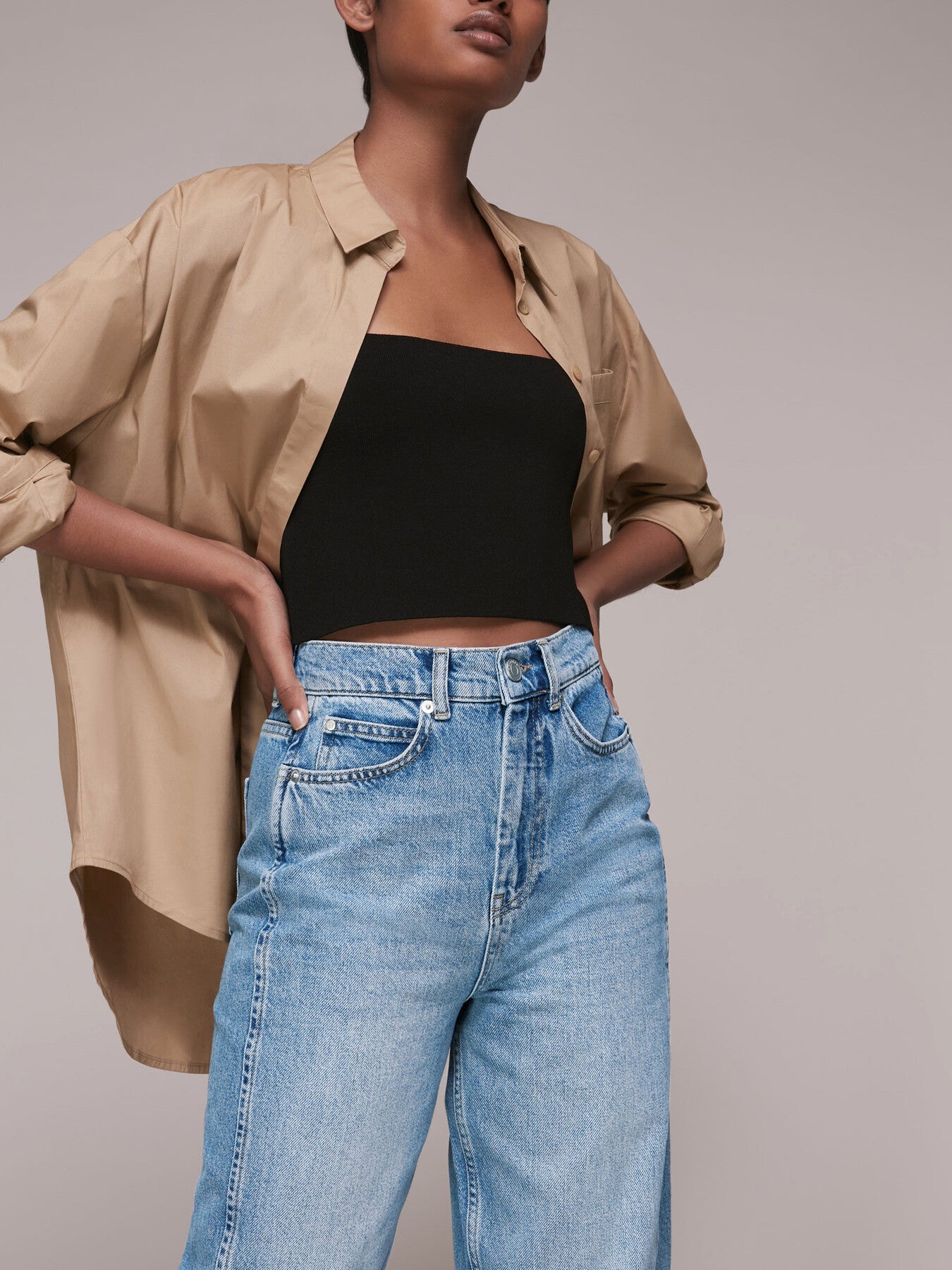 Authentic Barrel Leg Jean