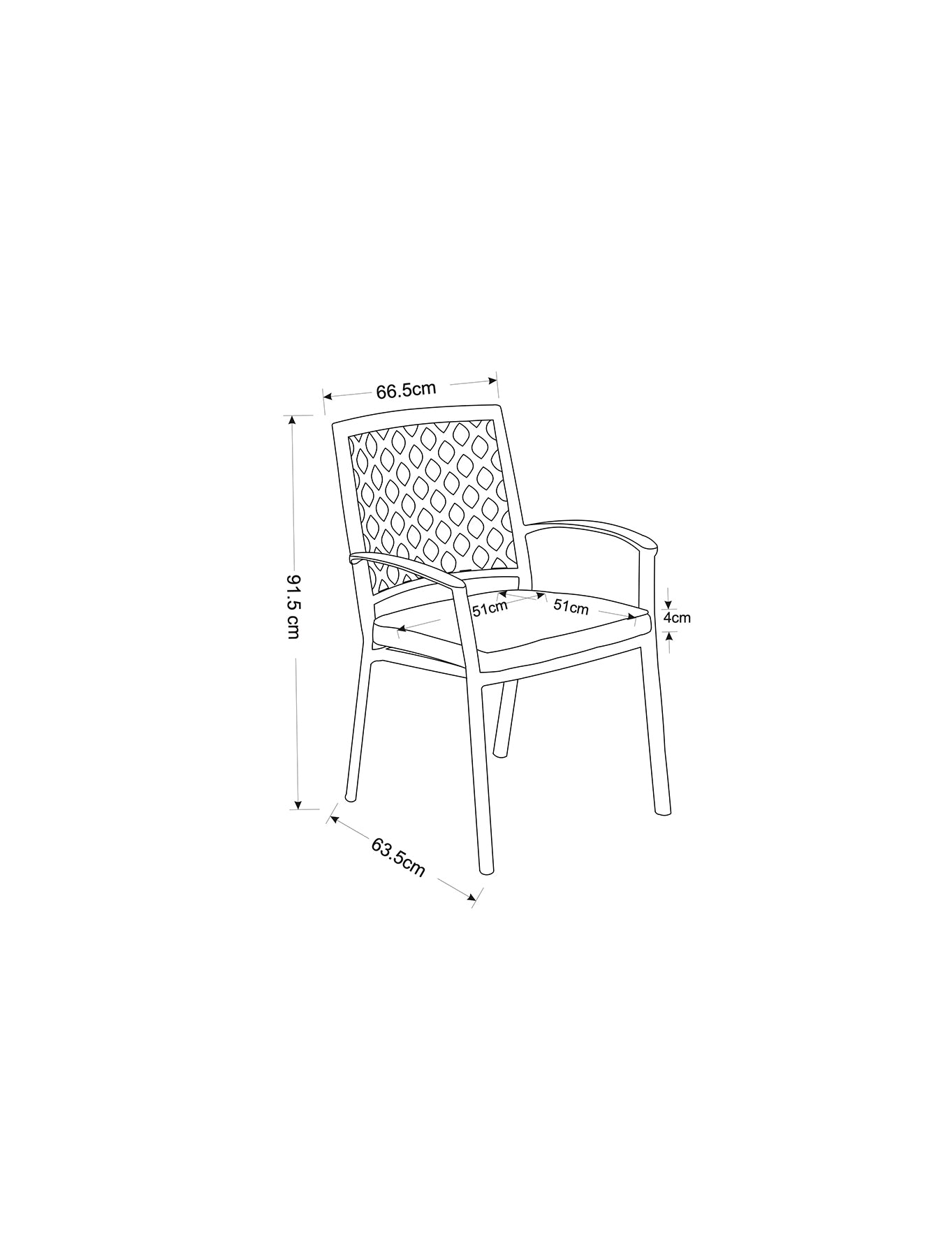 Avenbury 4 Seat Round Dining Set with Parasol & Base