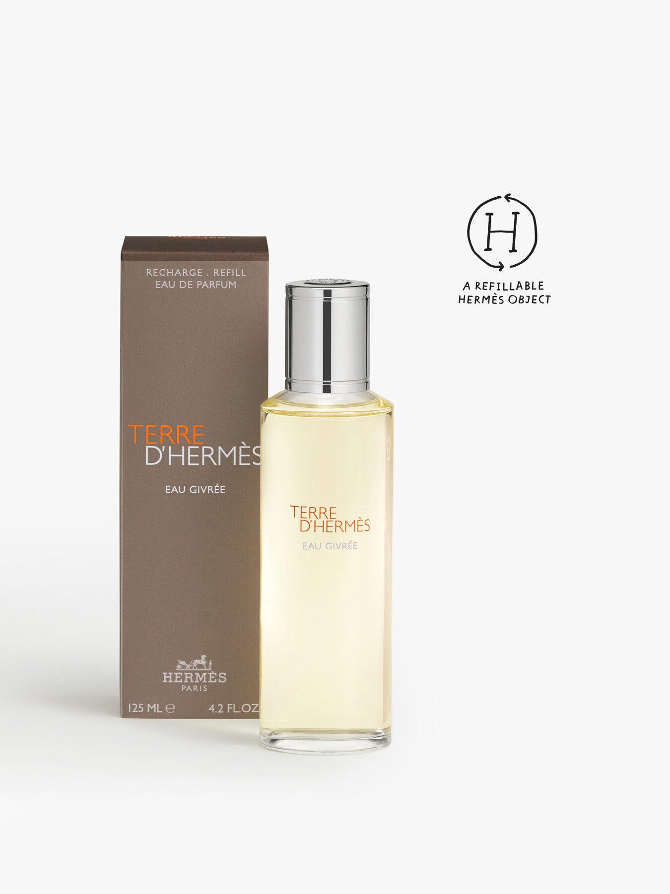 Terre d'Hermès Eau Givrée Eau de Parfum Refill 125ml