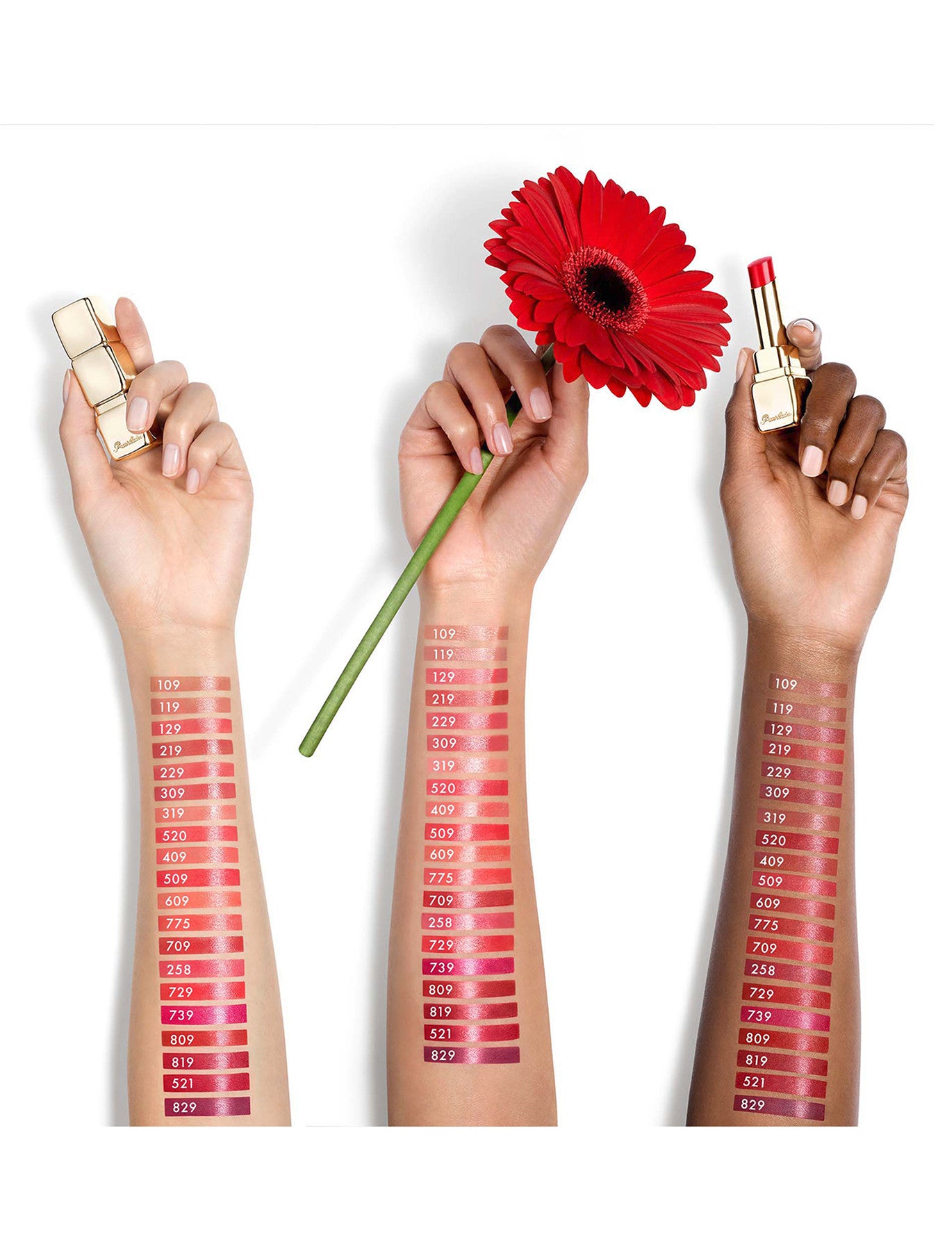 KissKiss Shine Bloom 95% Naturally-Derived Ingredients Lipstick