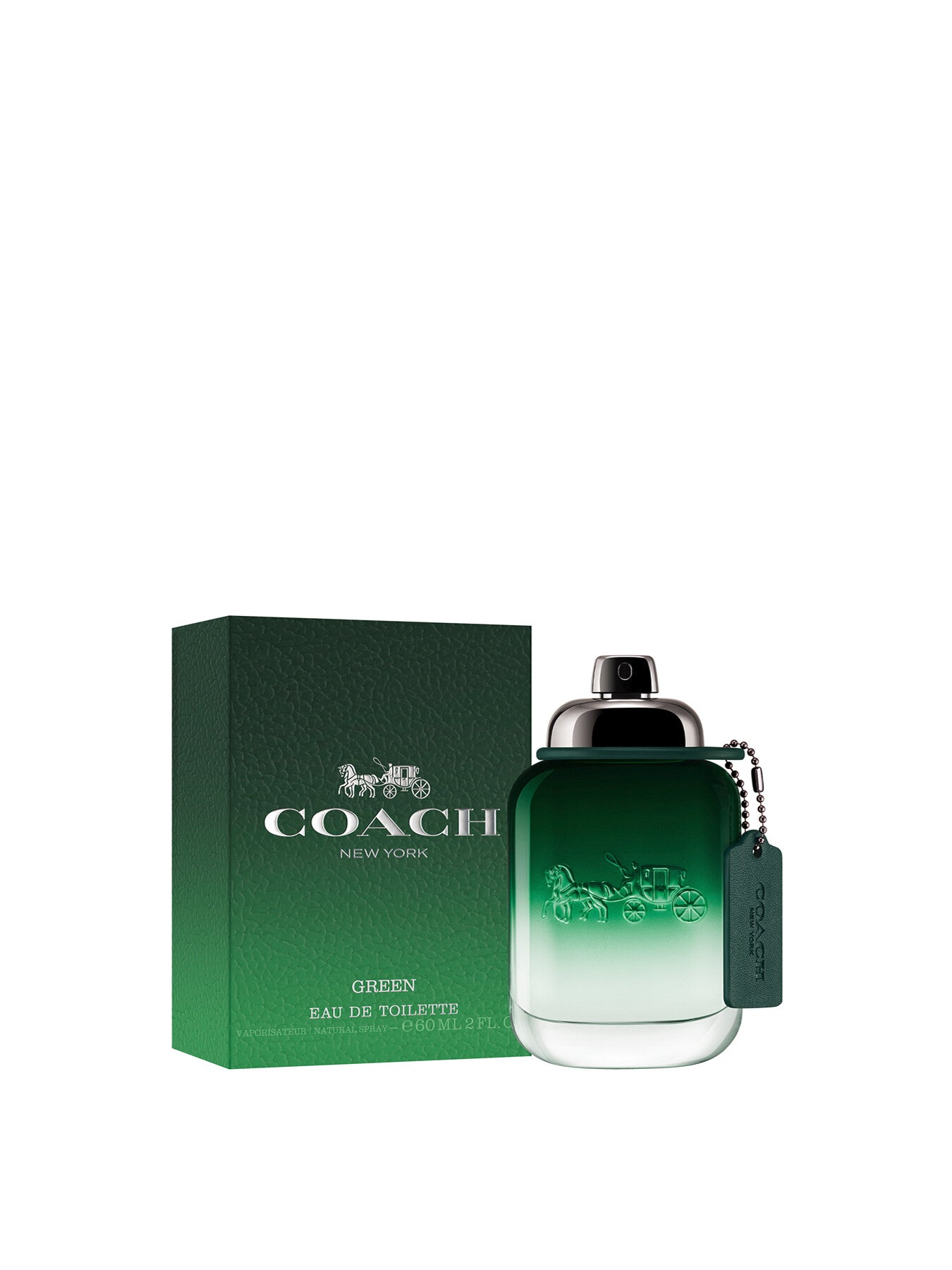 Green Gift Set Eau de Toilette 60ml Travel Spray 7.5ml