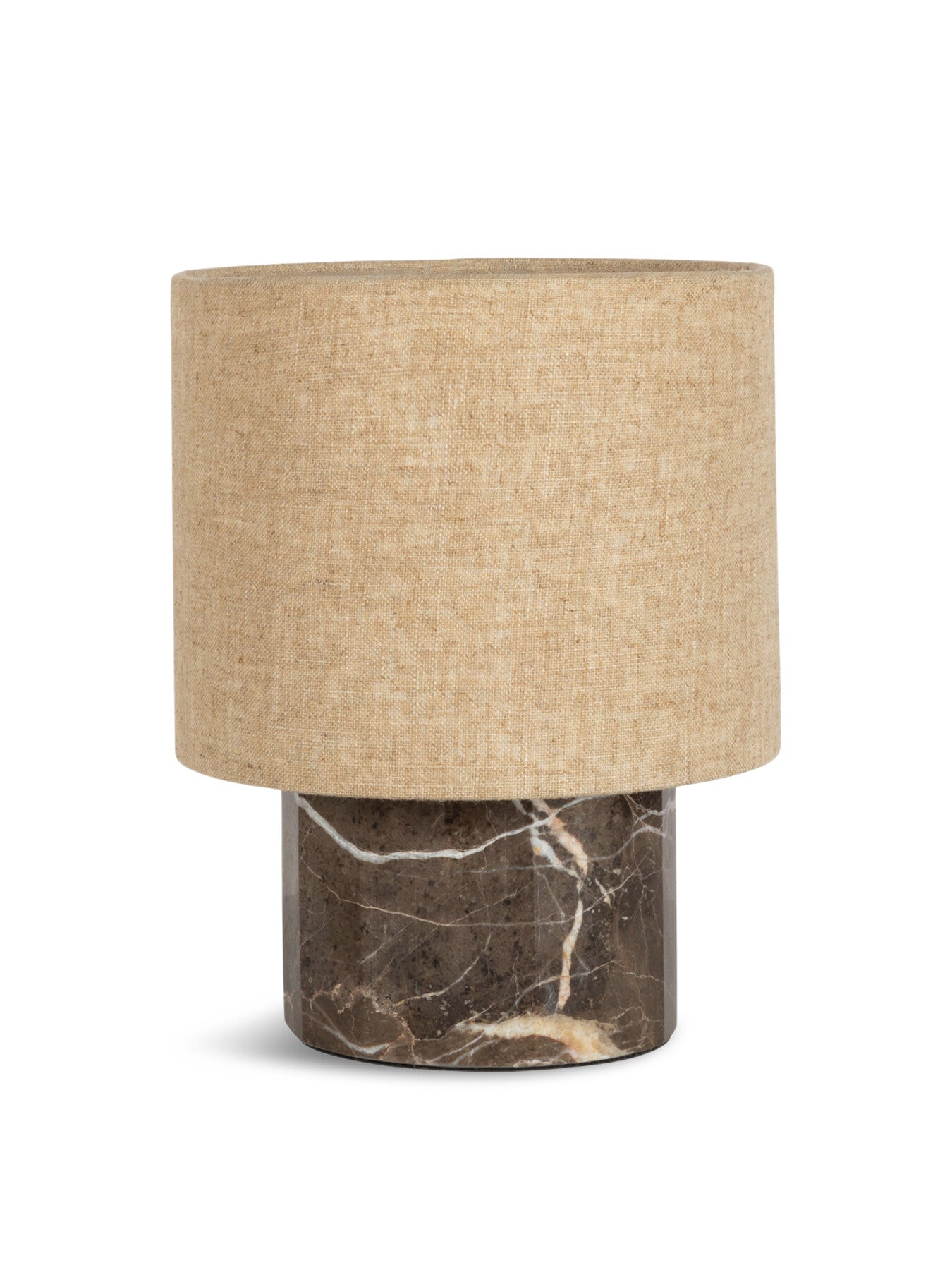 Colonna Marble Complete Table Lamp Cocoa Small