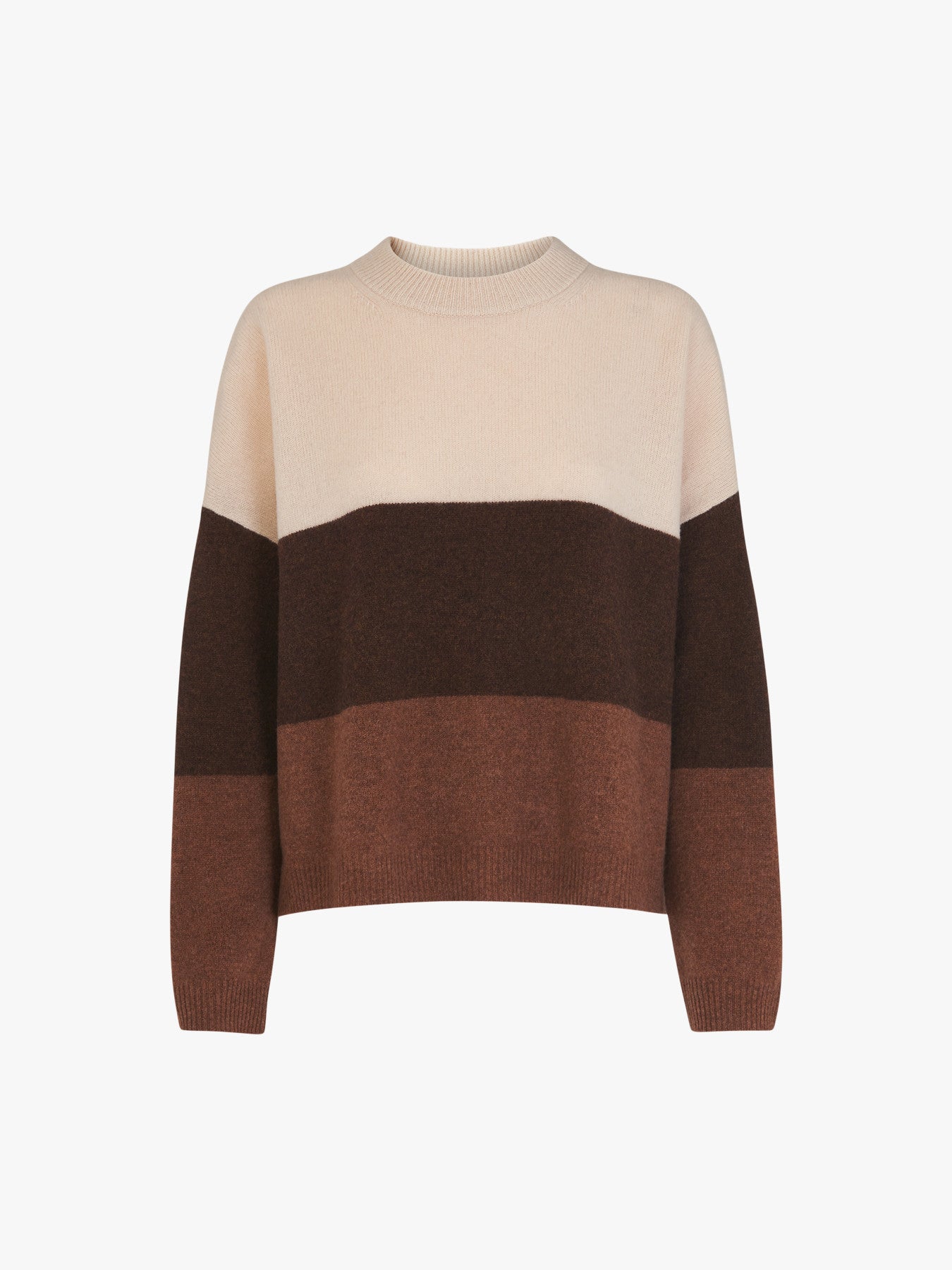 Stripe Knitted Wool Sweater
