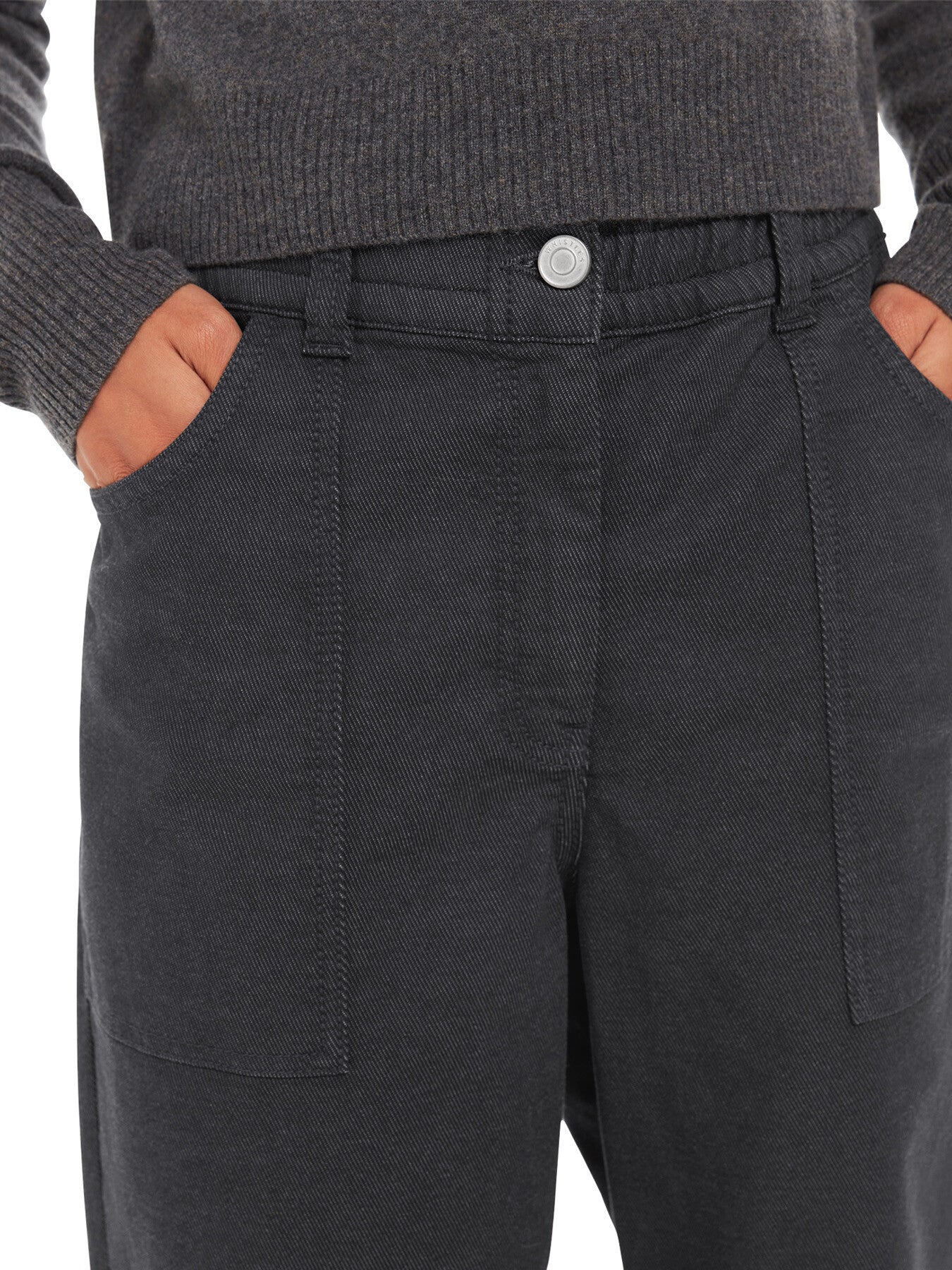 Black Tessa Casual Trouser