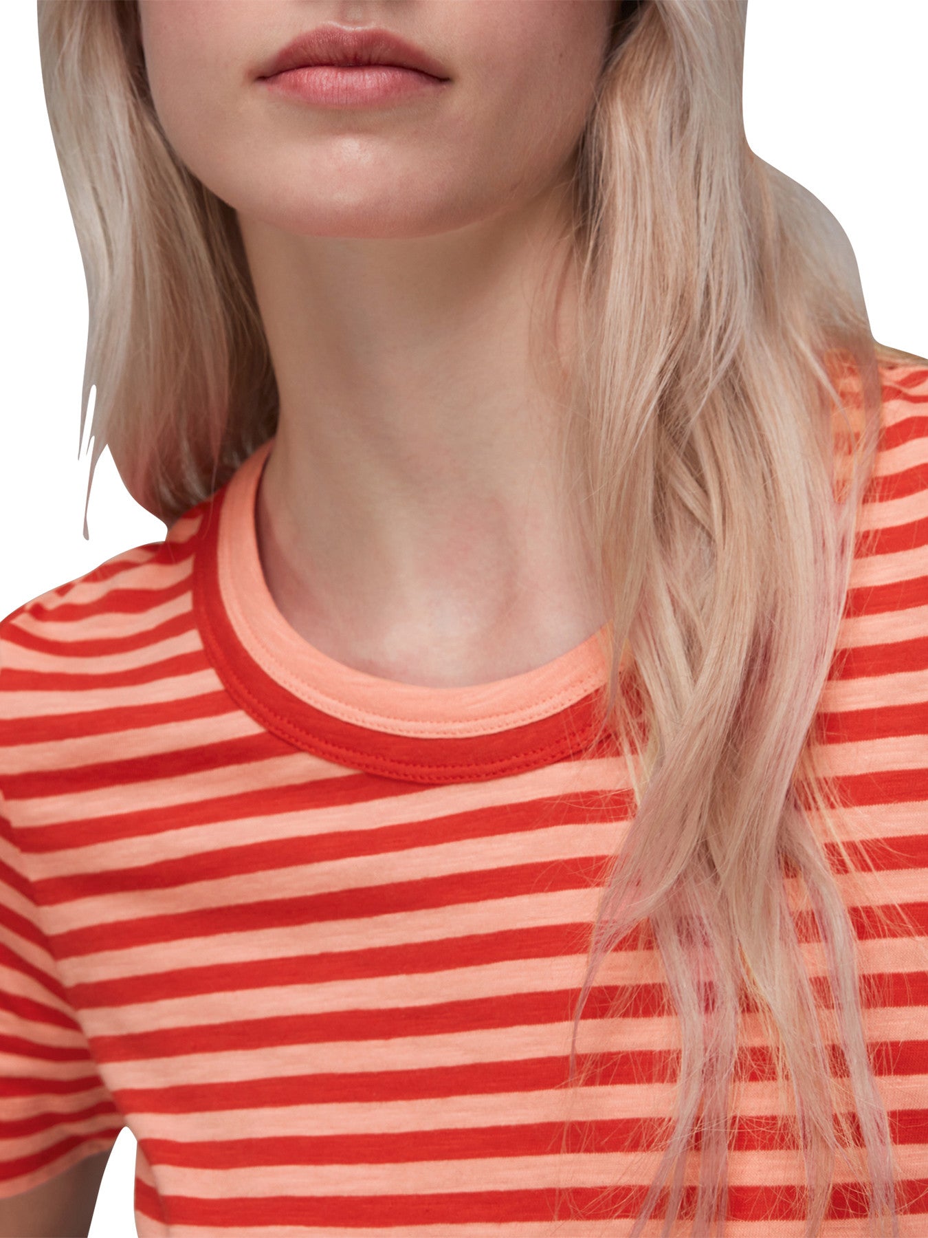 Rosa Double Trim Stripe Tshirt