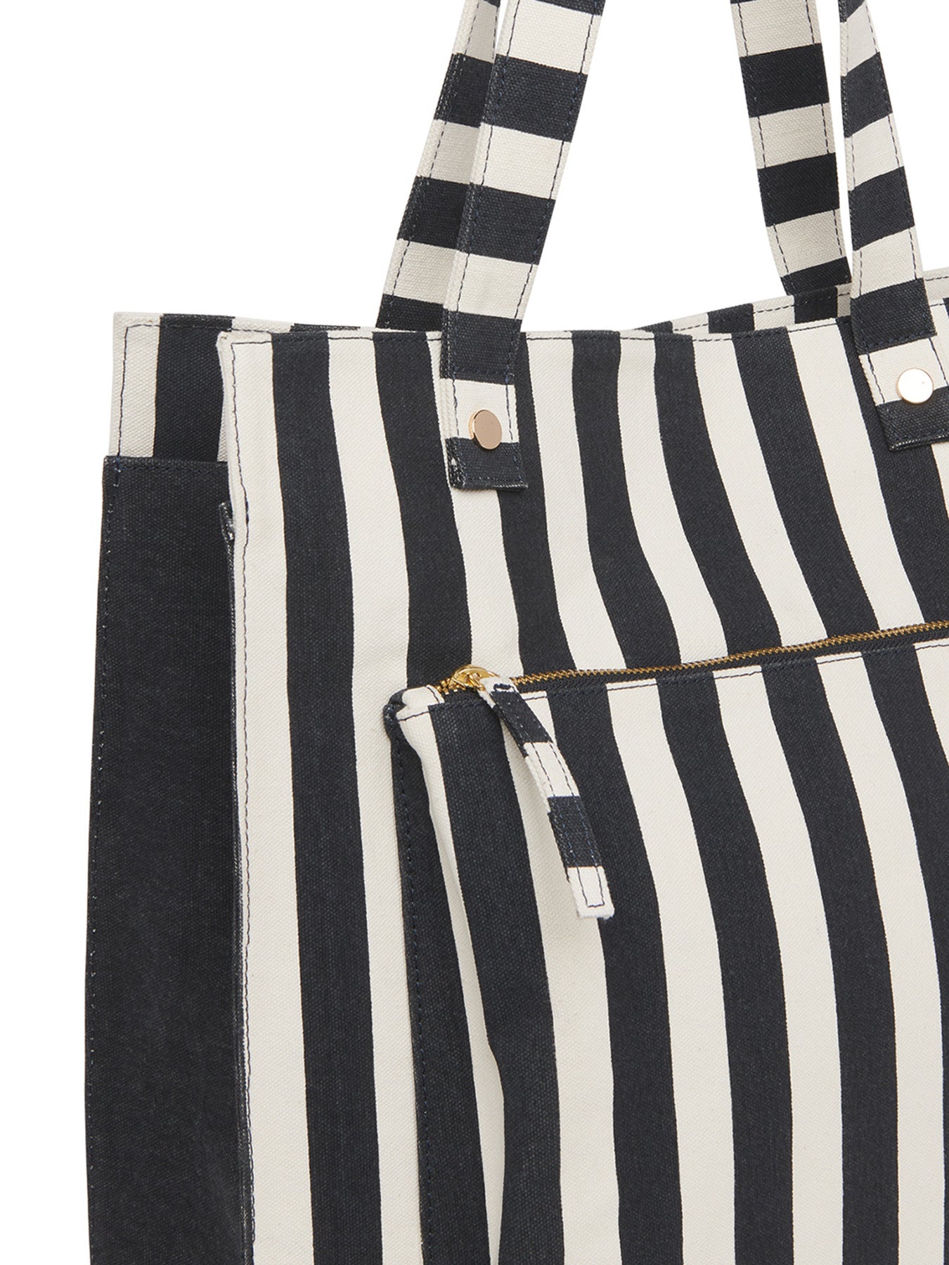 Sena Striped Canvas Tote