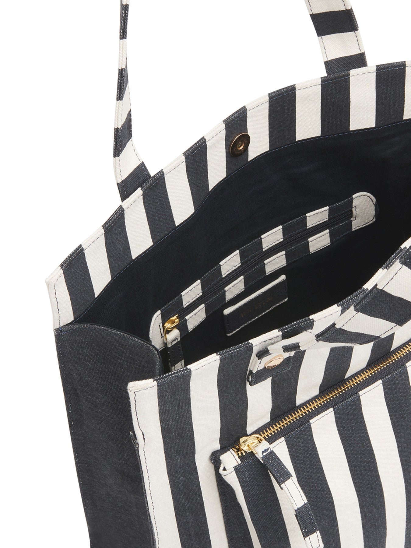 Sena Striped Canvas Tote