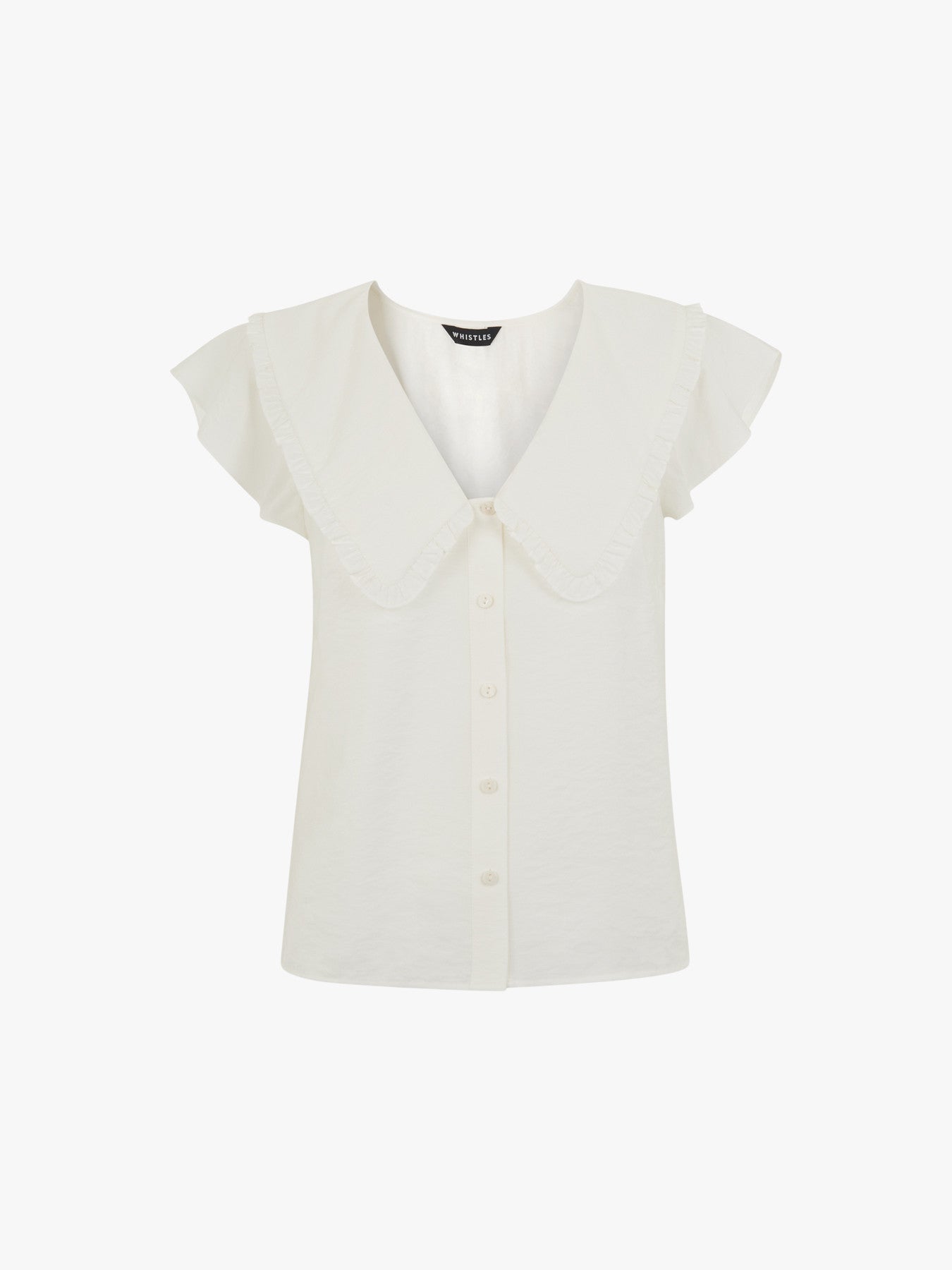 Short Sleeve Collar Top