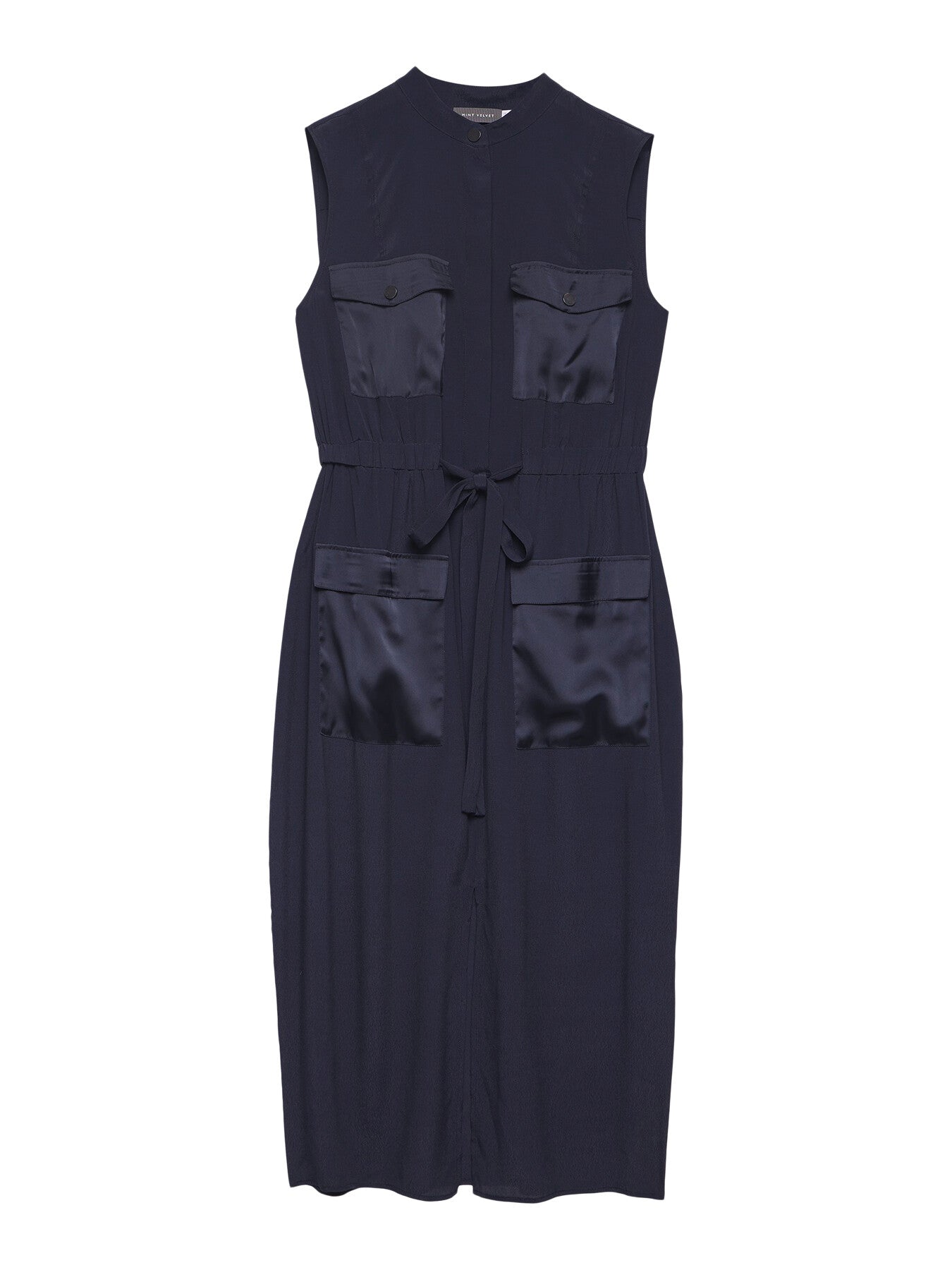 Utility Midi Shirt Dress