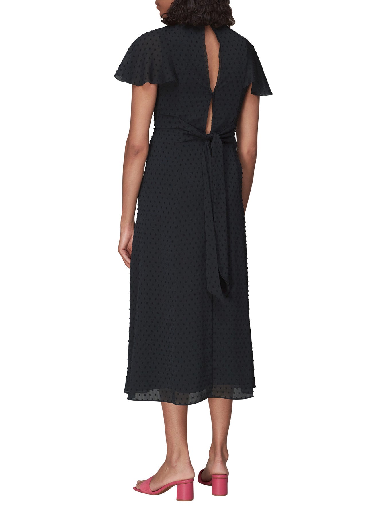 Elouise Textured Dobby Dress