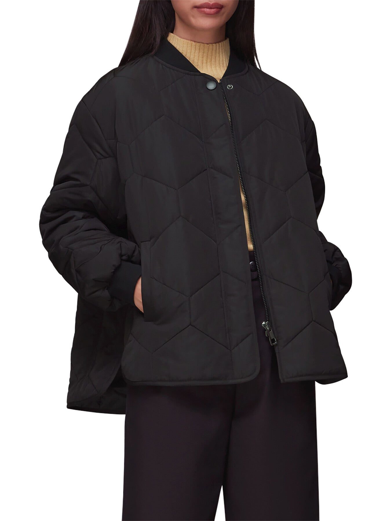 Ida Short Quilted Coat