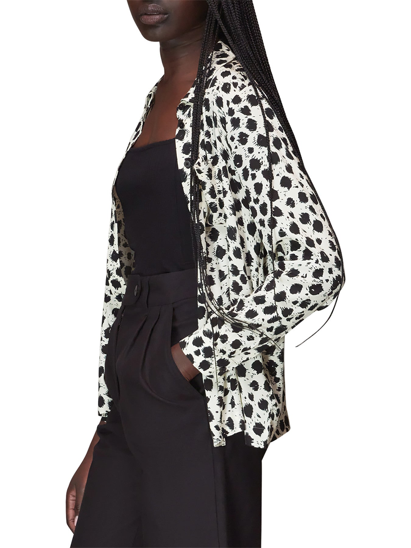 Brushed Dalmatian Shirt