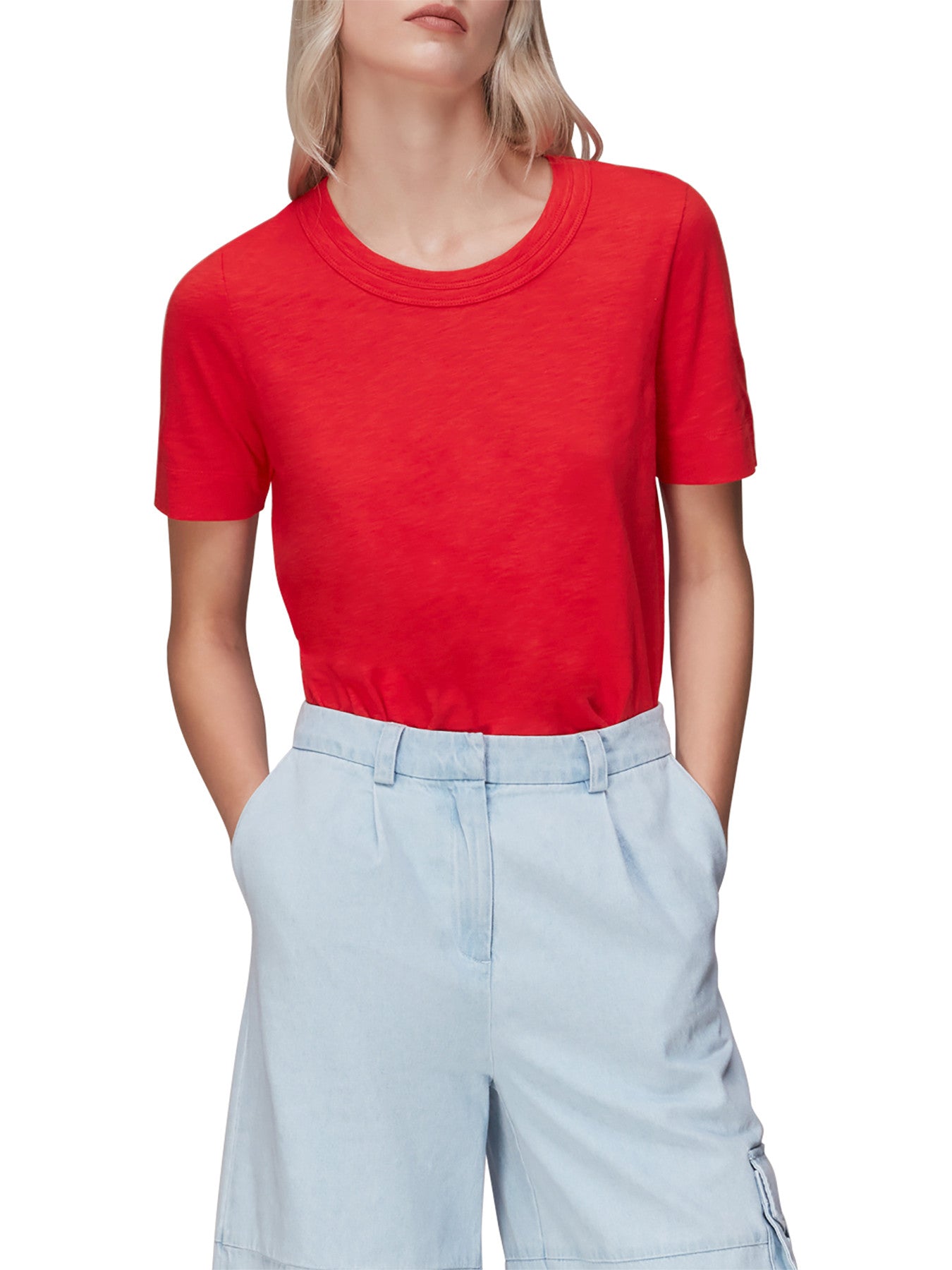 Rosa Double Trim T-Shirt