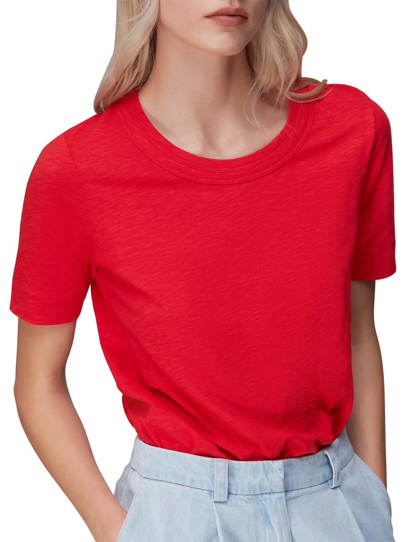 Rosa Double Trim T-Shirt