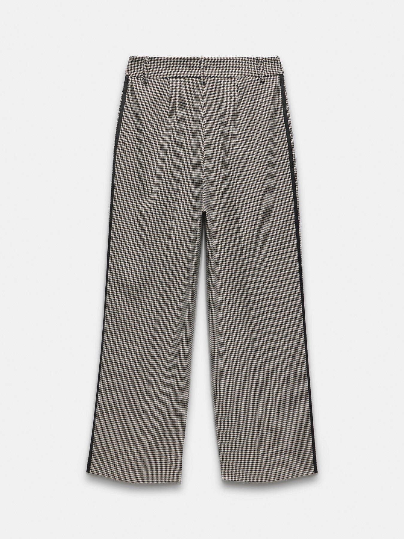 Check Side Stripe Trousers