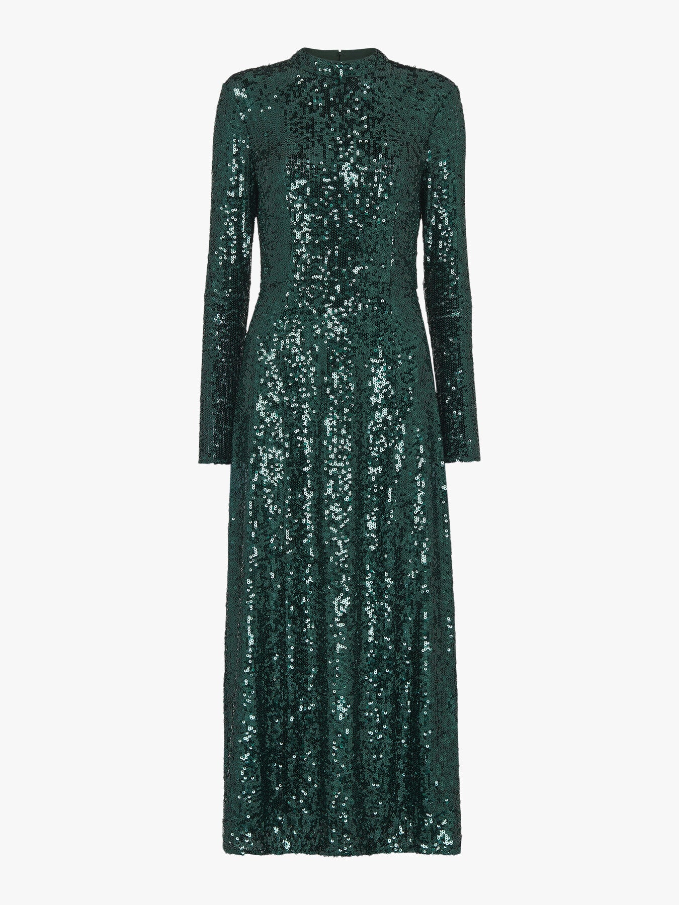 Minimal Sequin Midi Dress