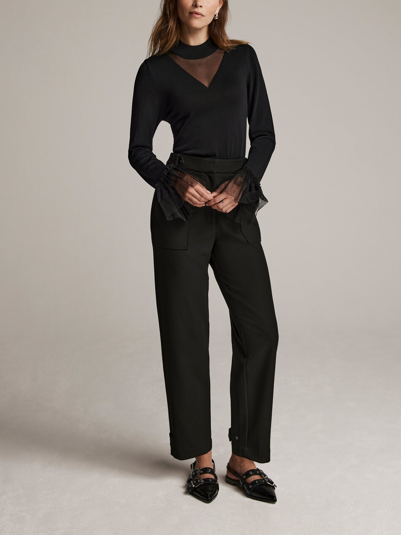 Straight Tailored Trousers