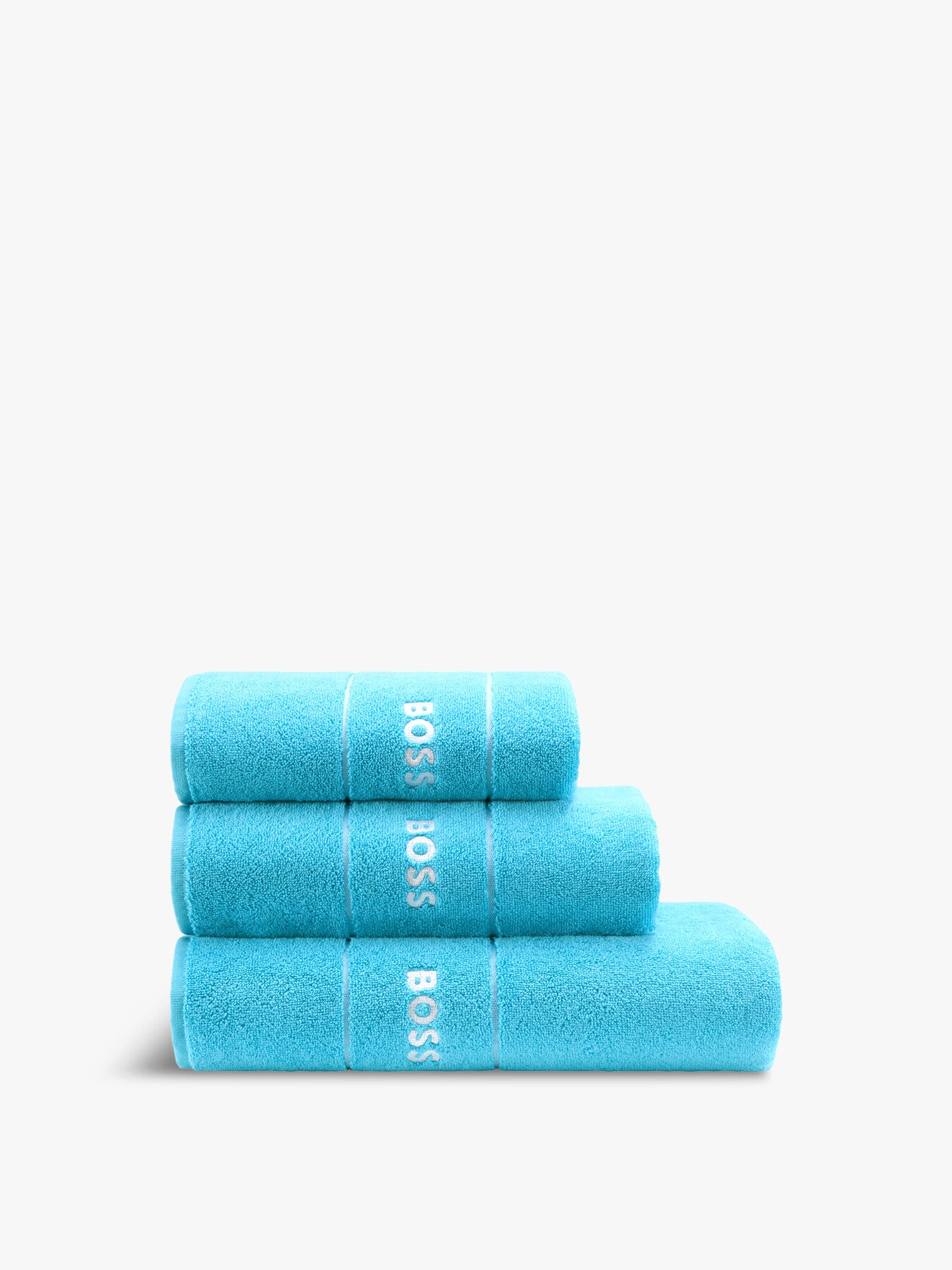 Plain Bath Towel Aruba Blue