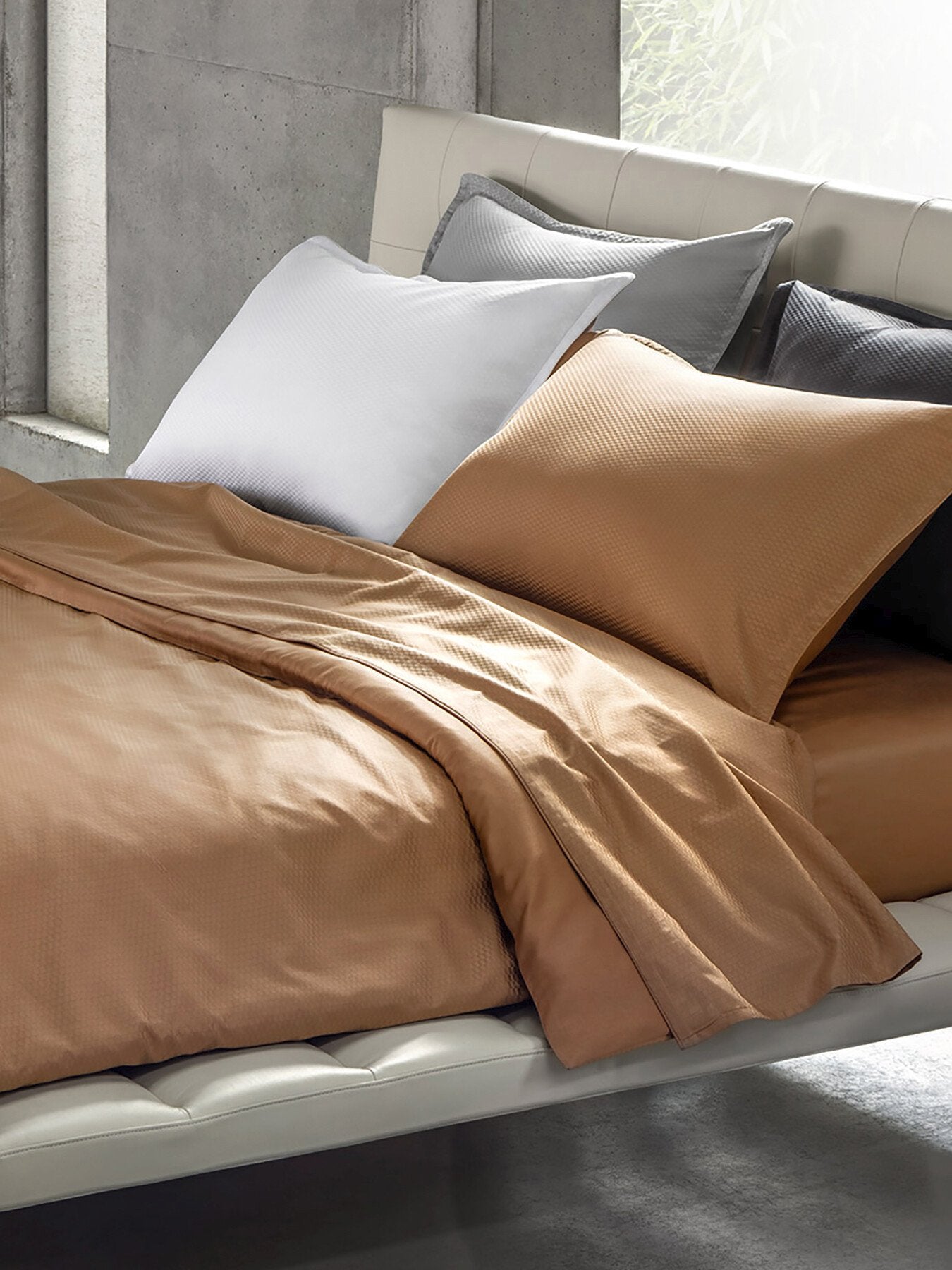 Loft Fitted Sheet Camel
