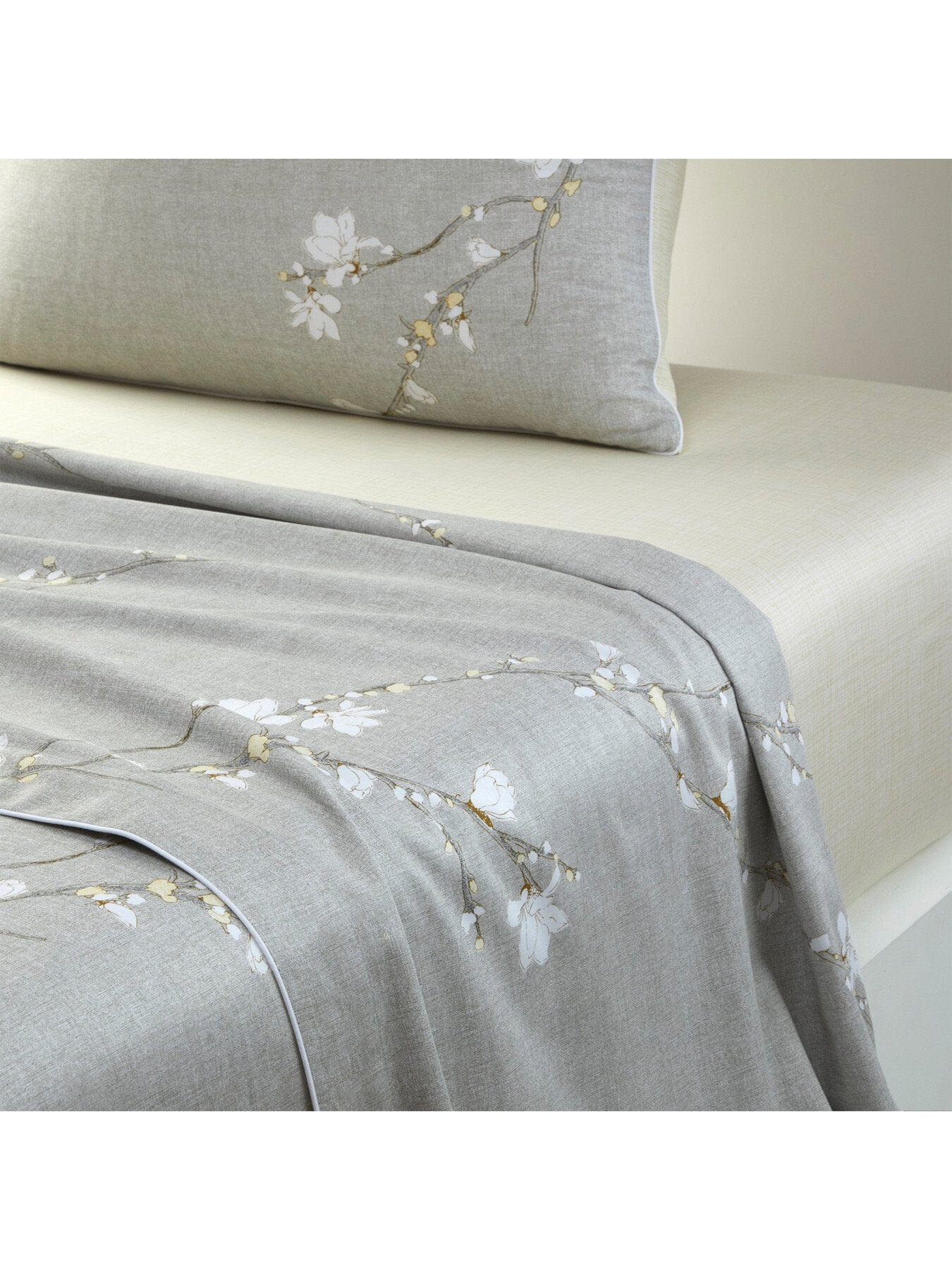 Almond Flowers Flat Sheet Multicoloured