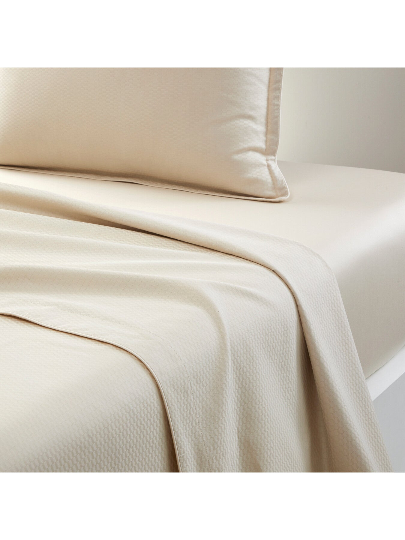 Loft Flat Sheet Almond