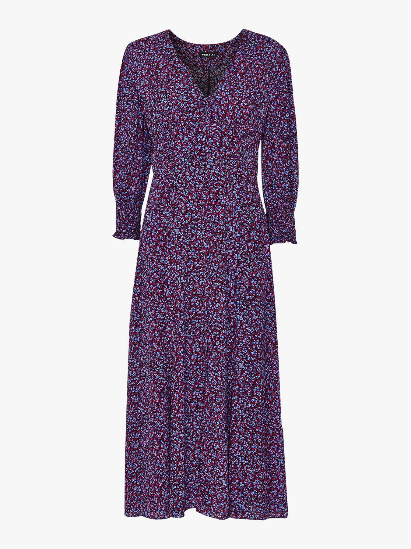 Floral Garden Midi Dress