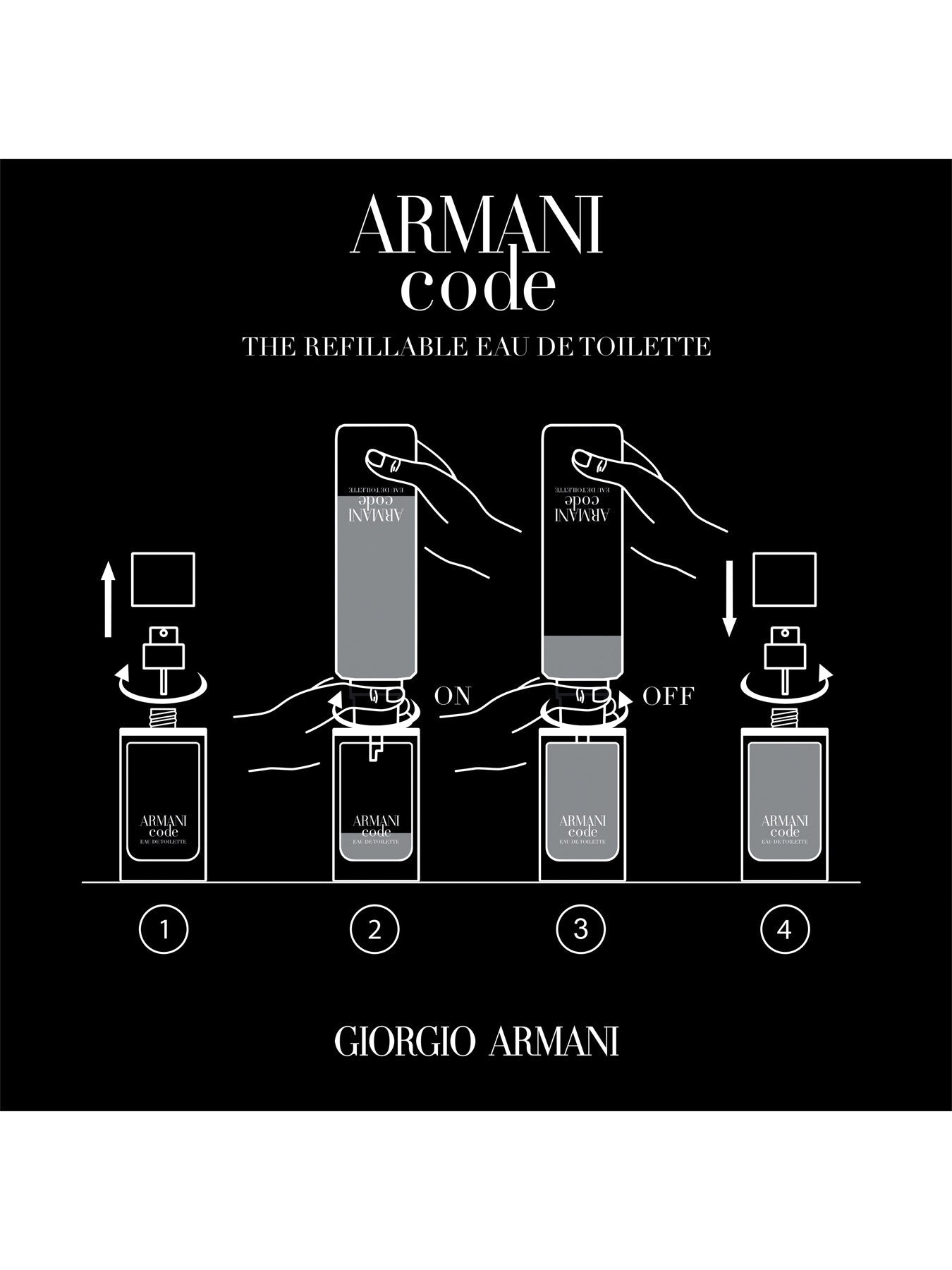 Armani Code Eau de Toilette Refill 150ml