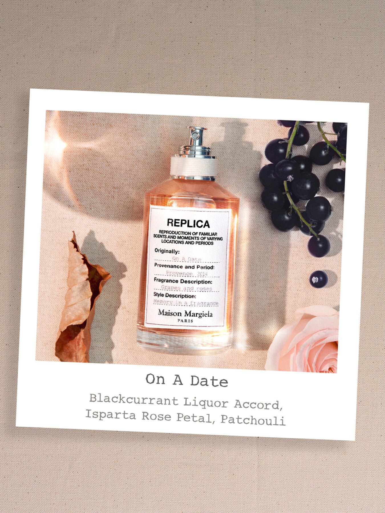 Replica On A Date Eau de Toilette 100ml